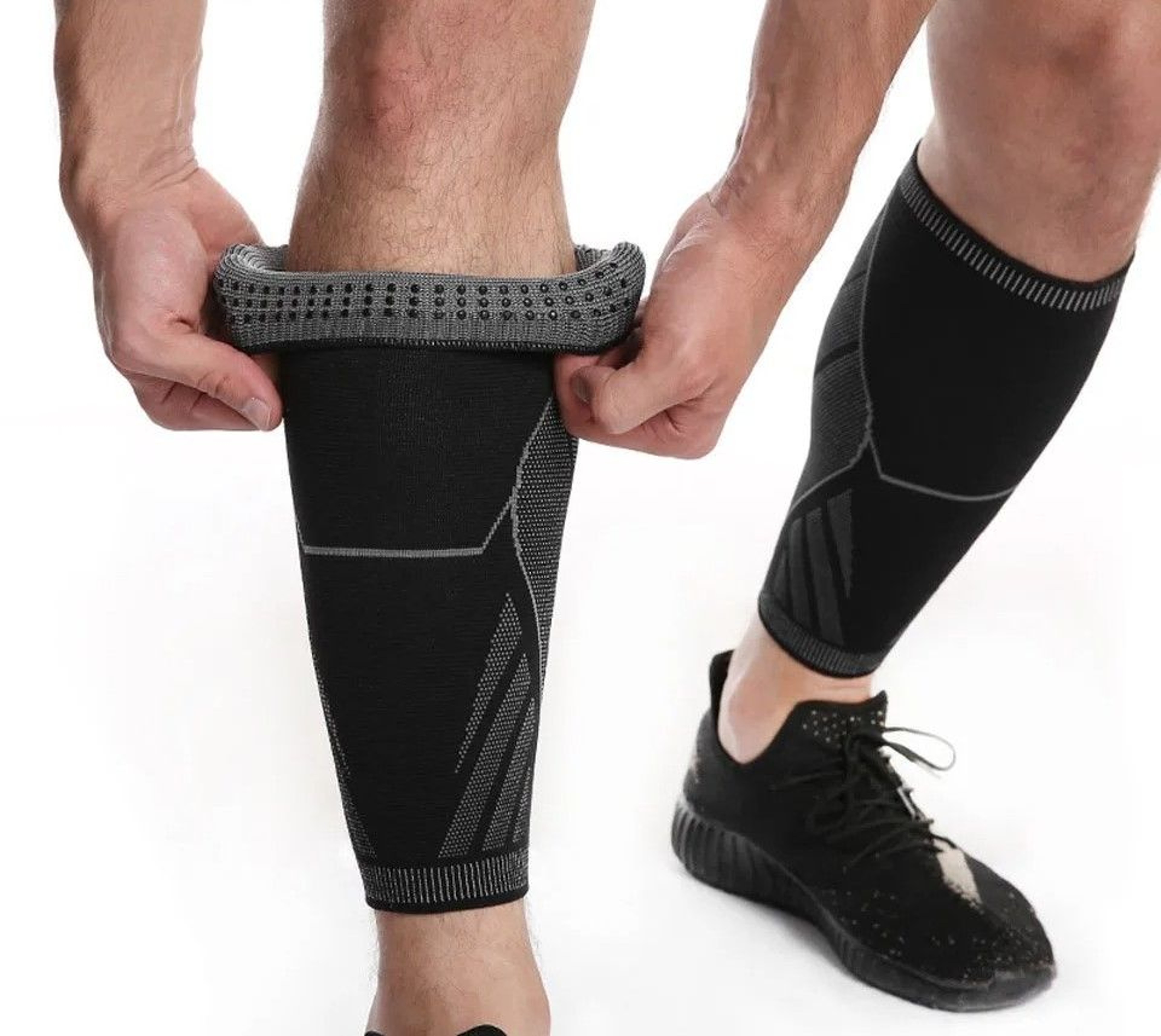 Calf Compression Sleeves For Shin Splint And Varicose Vein Relief 2