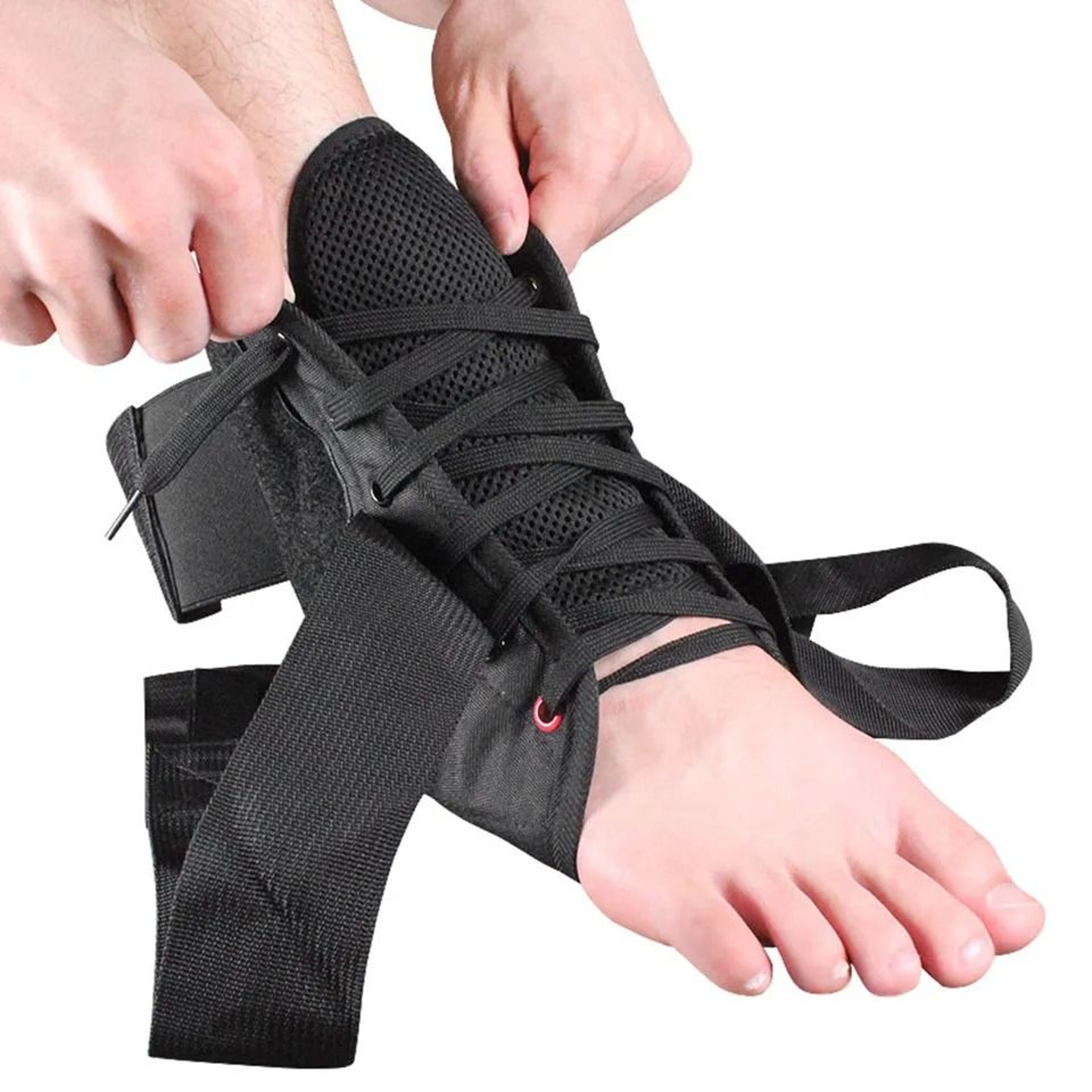 Adjustable Bandage Sports Ankle Support Brace  Elastic Foot Wrap 3