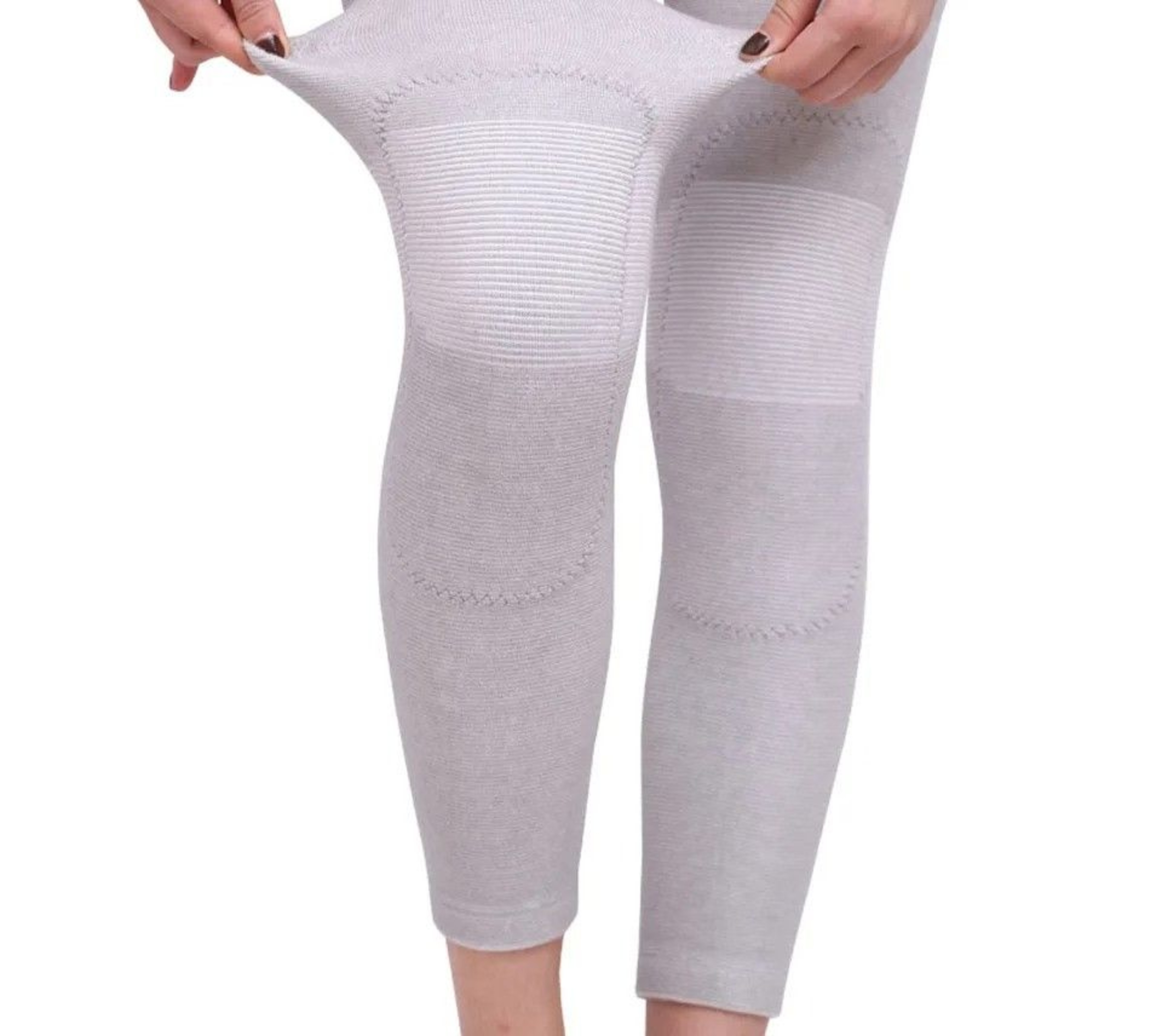 Long Plush Knee  Calf Warmth Sleeves For Arthritis  Joint Relief 1