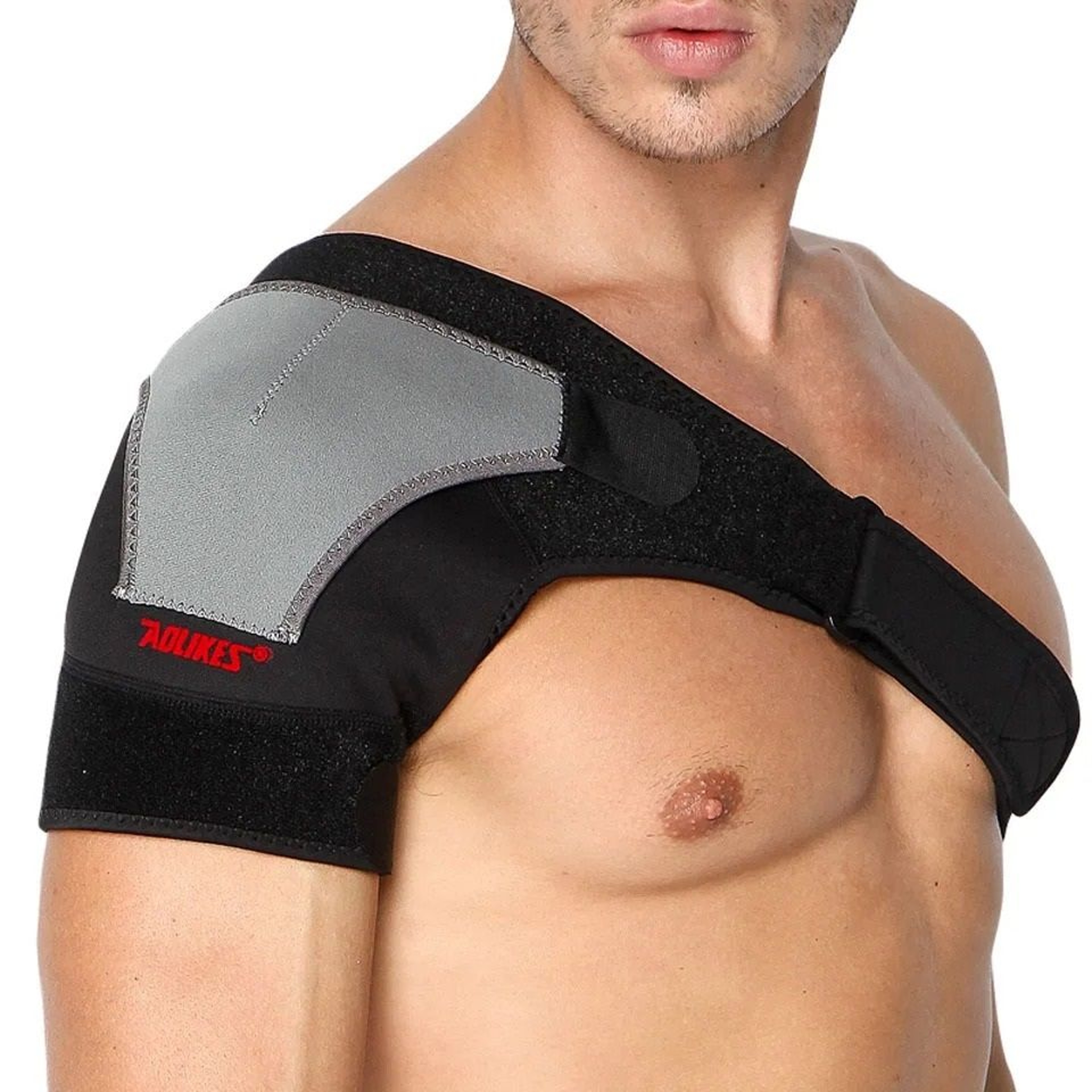 Shoulder Stability Brace With Adjustable Compression Pressure Pad 1