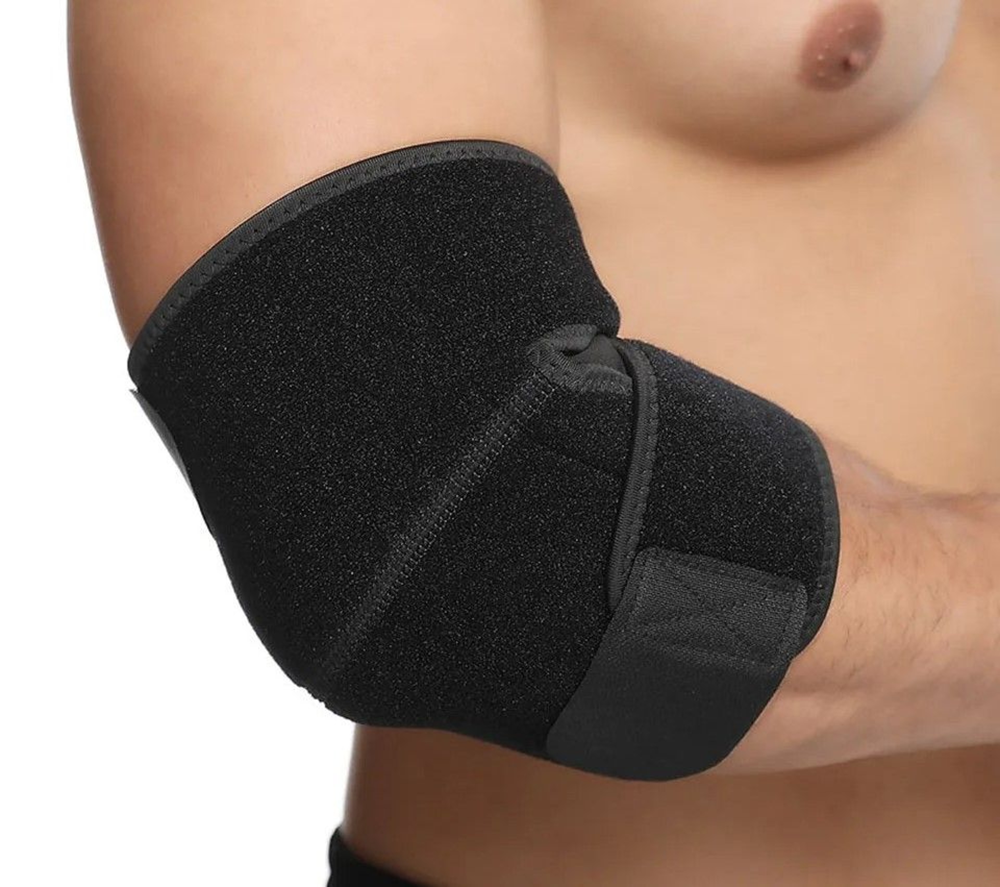 Adjustable Elastic Sports Elbow Support Wrap Brace Pad 2