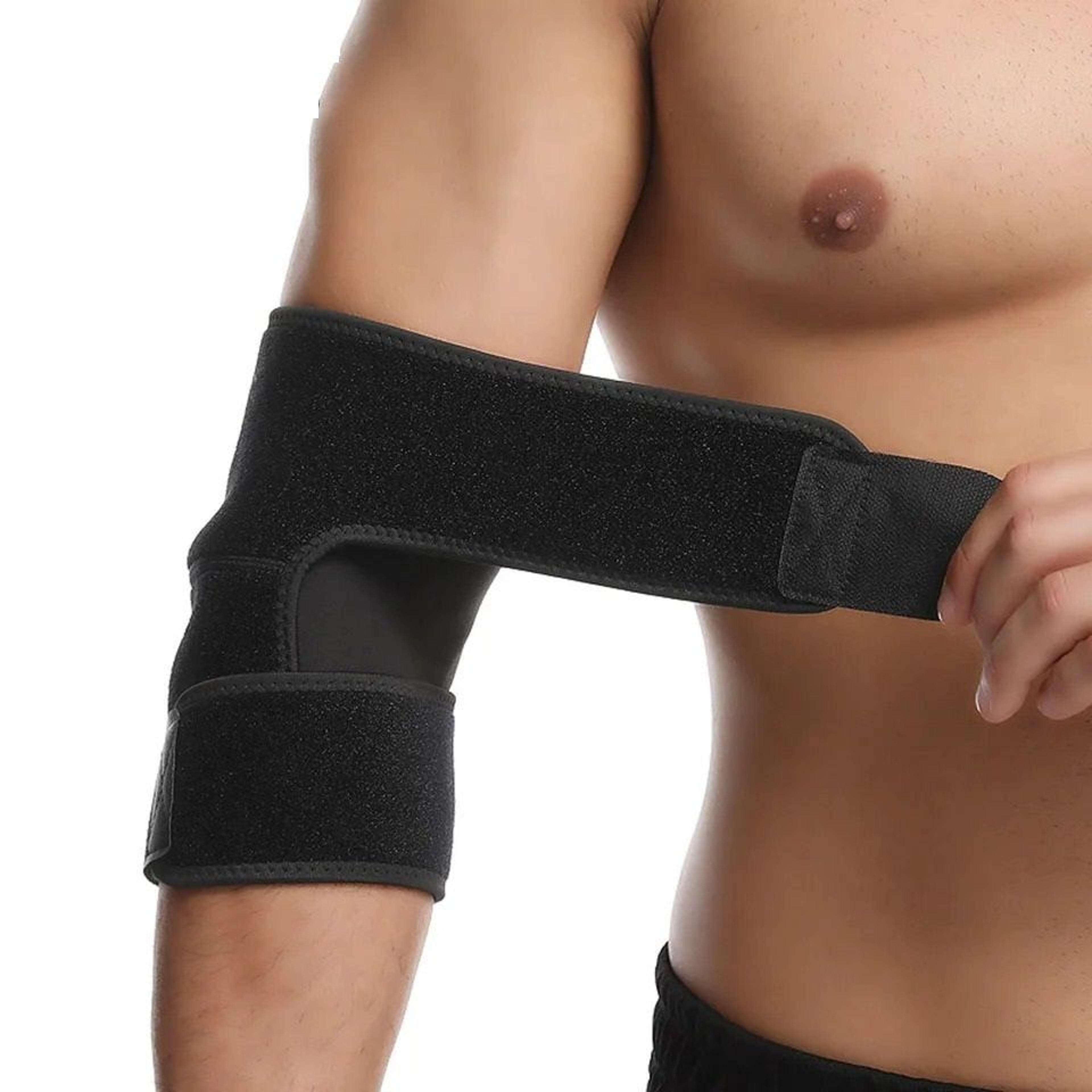 Adjustable Elastic Sports Elbow Support Wrap Brace Pad 6