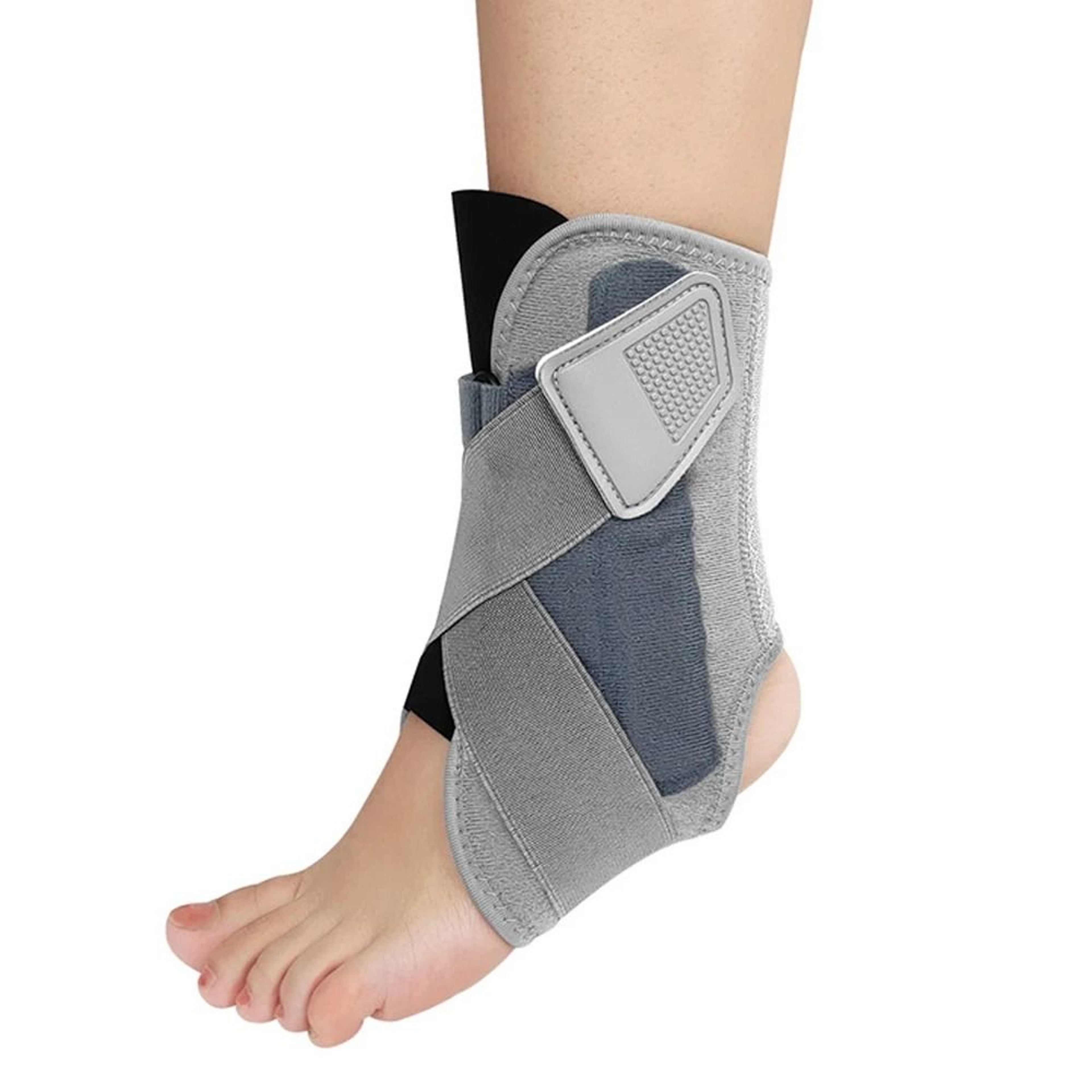Adjustable Compression Ankle Support Brace With Stabilizing Straps 6