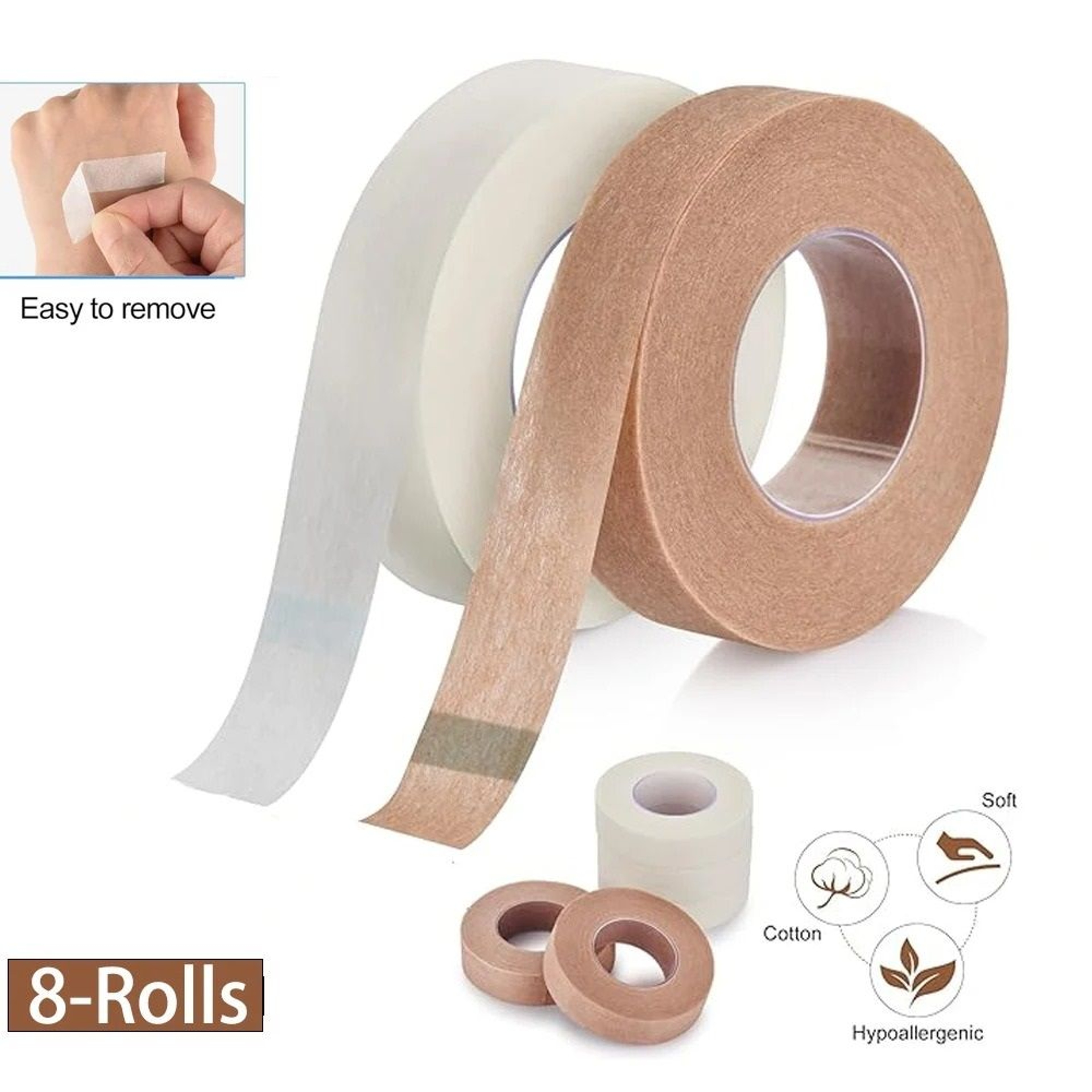 8Roll Flexible Nose  Surgical Wrap Tape Set For Rhinoplasty Shaping  First Aid 0