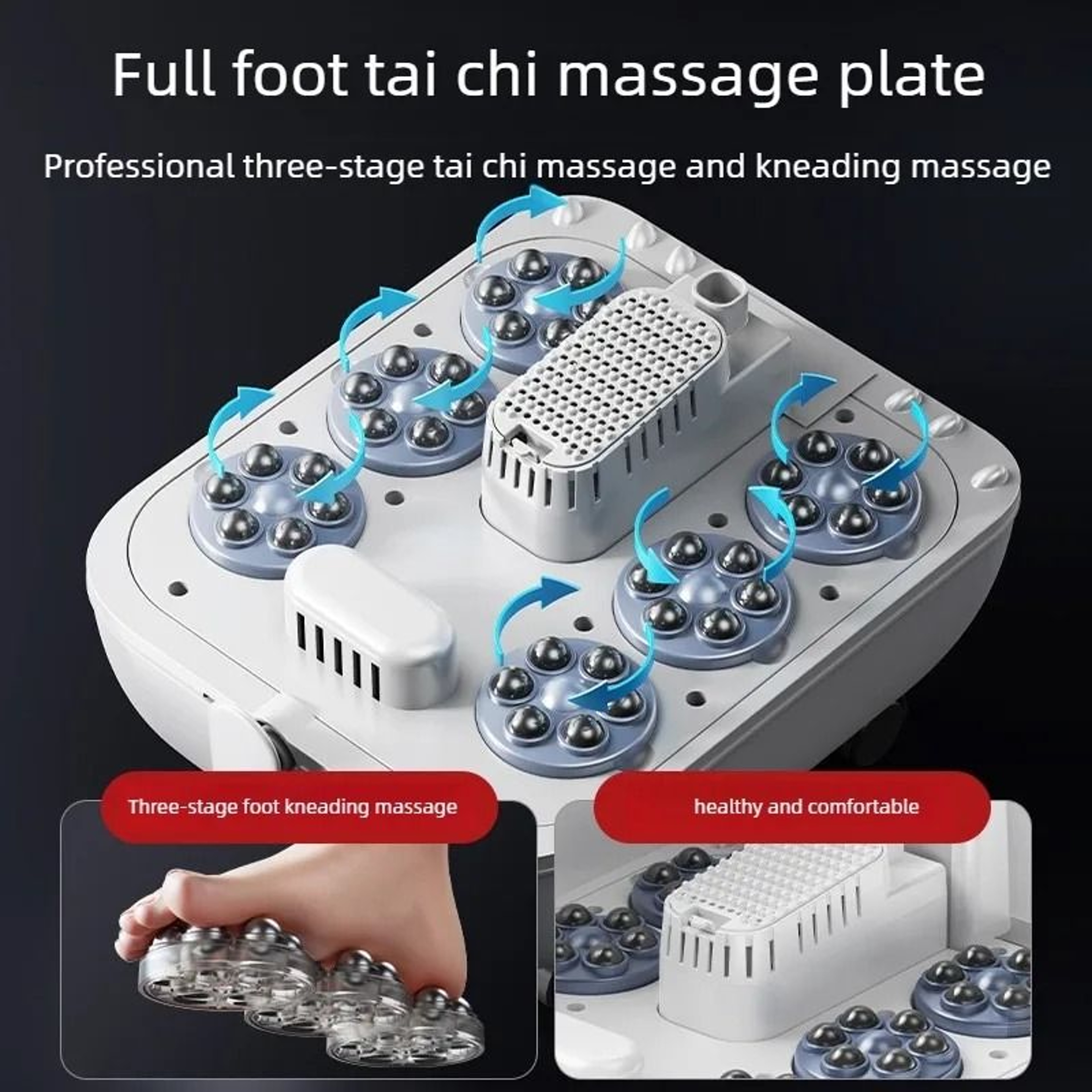 Electric Home Spa Foot Bath Basin With Heating Constant Temperature And Fully Automatic Massage 2