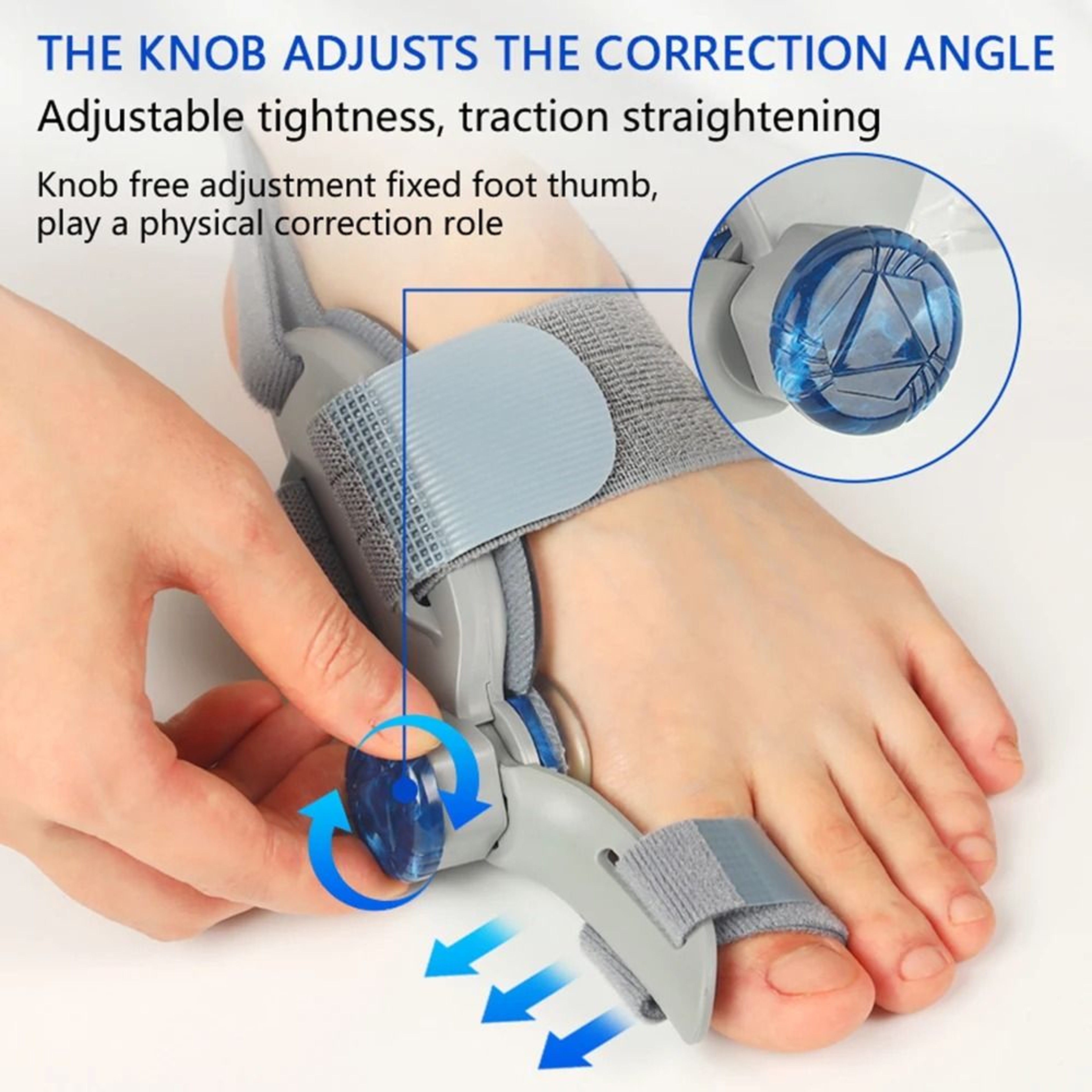 Adjustable Bunion Thumb Valgus Corrector And Toe Separator Splint For Hallux Valgus Relief 1