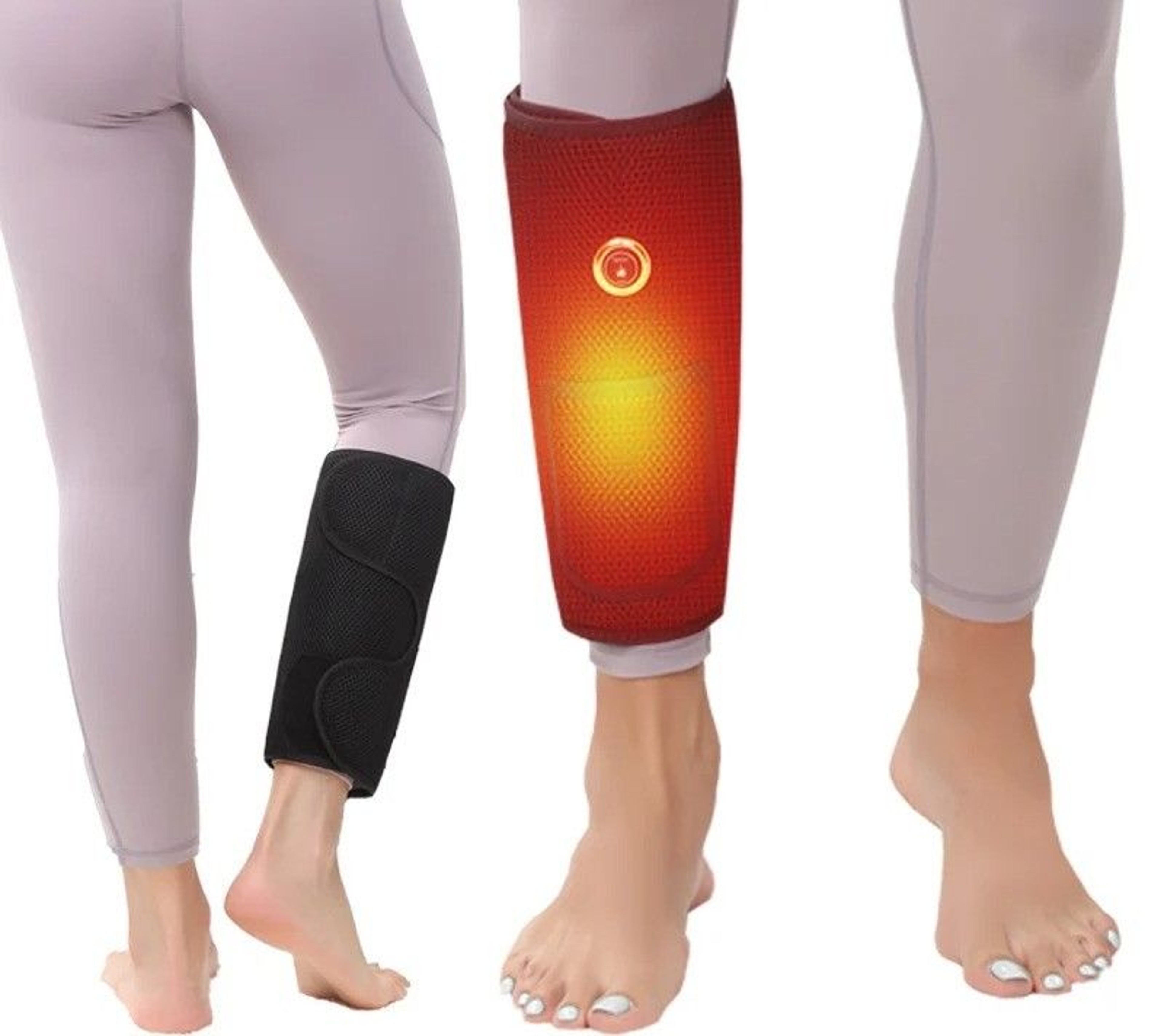 Electric Heating Calf Pad  Leg Vibration Massager  3 Heating Modes Heated Wrap For Arm  Calf Muscle 0