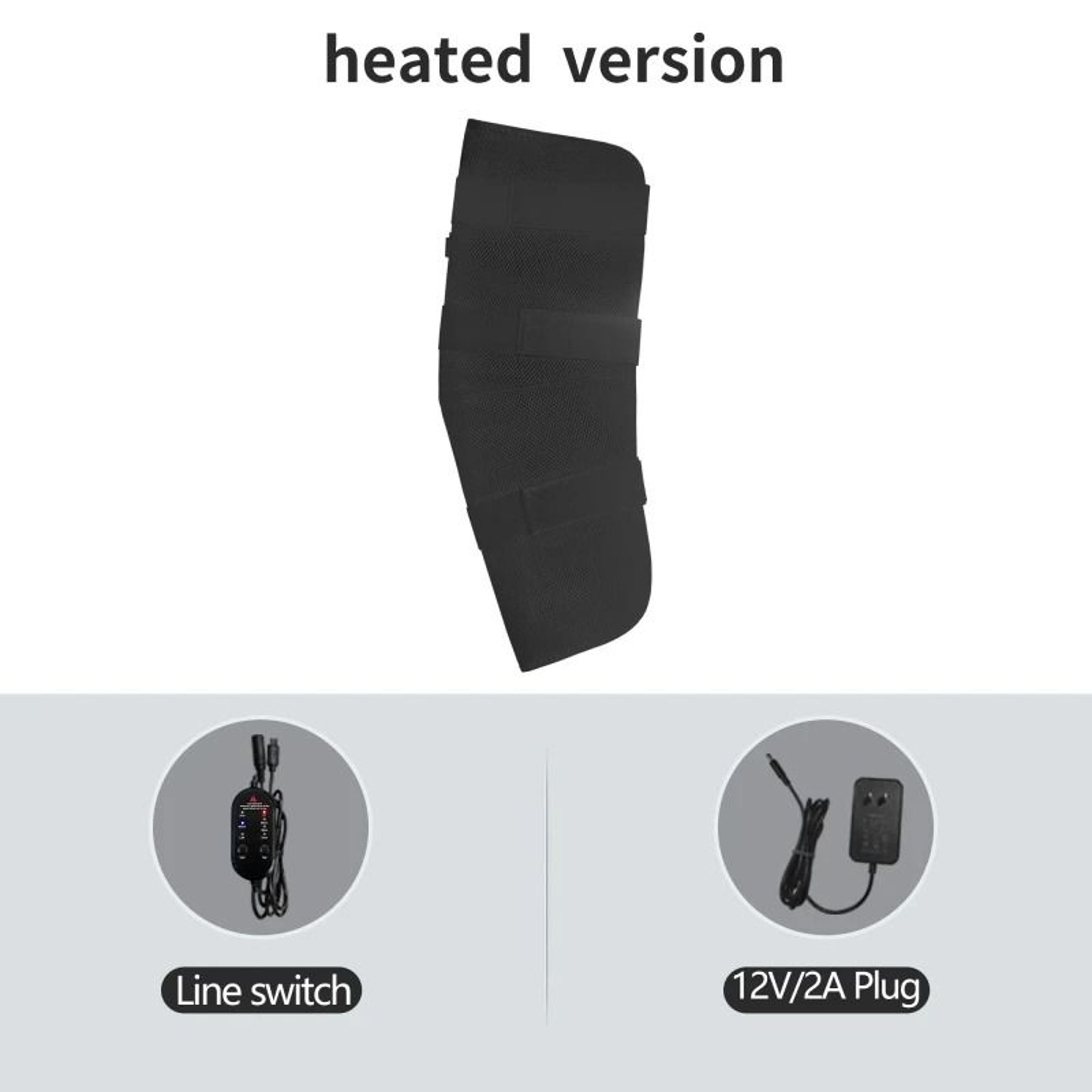 Leg Heating Pad With Vibration Massager  Long Heated Thigh Knee  Calf Warmer Wrap For Pain Relief   6