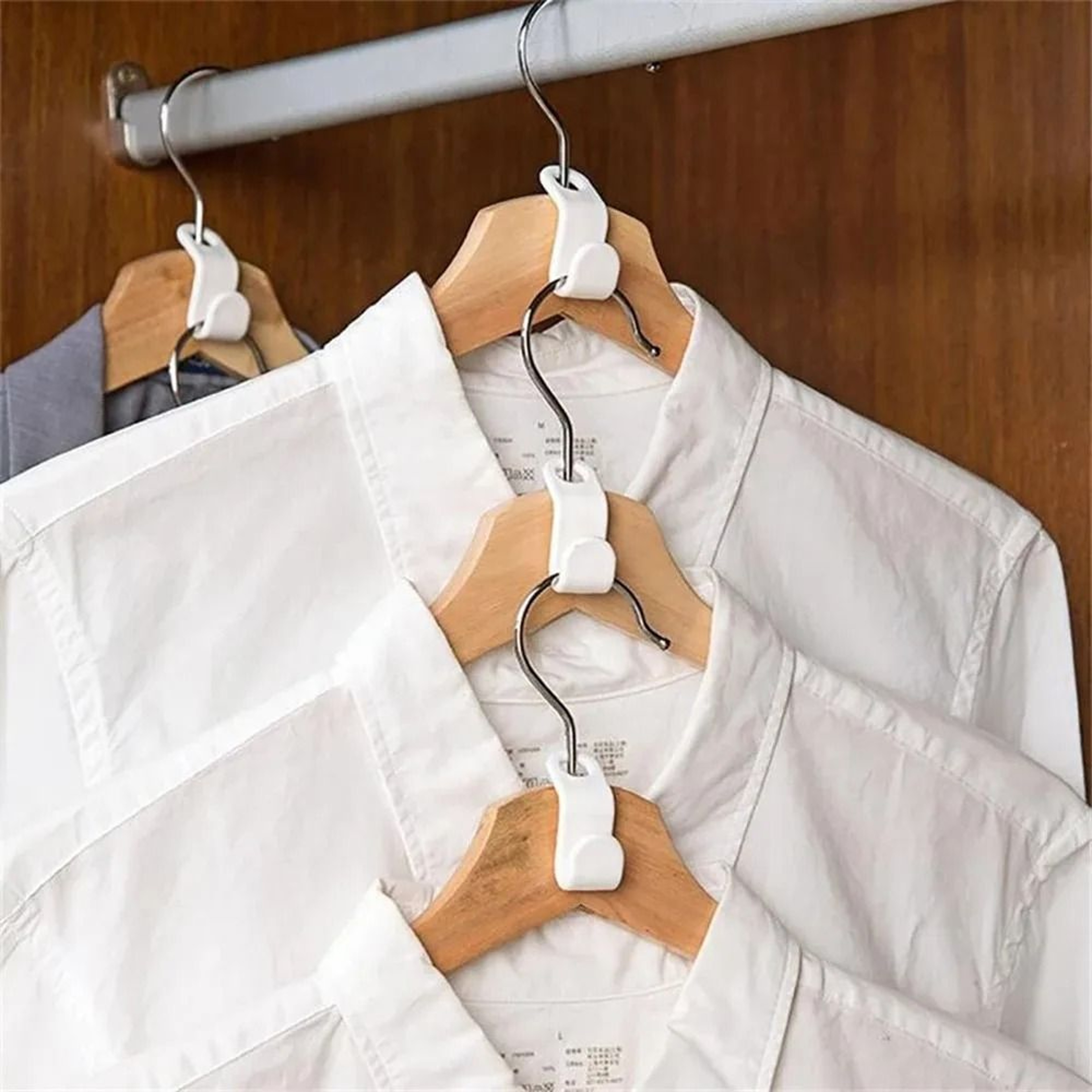 Space Saving Clothes Hanger Connector Hooks 10 30 Or 60 Pack 2