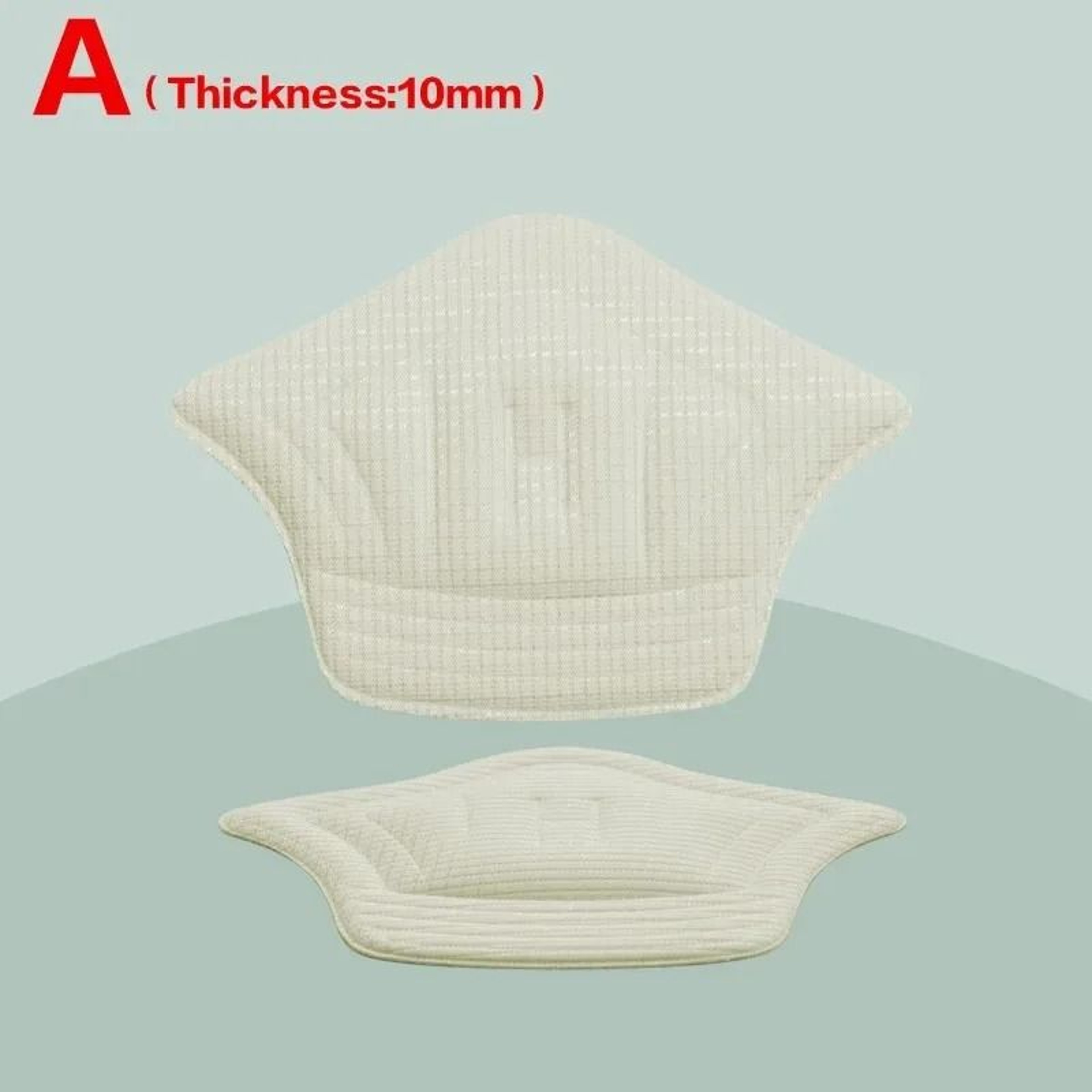 10Piece Self Adhesive Shoe Heel Protector Pads And Size Adjuster Stickers 10