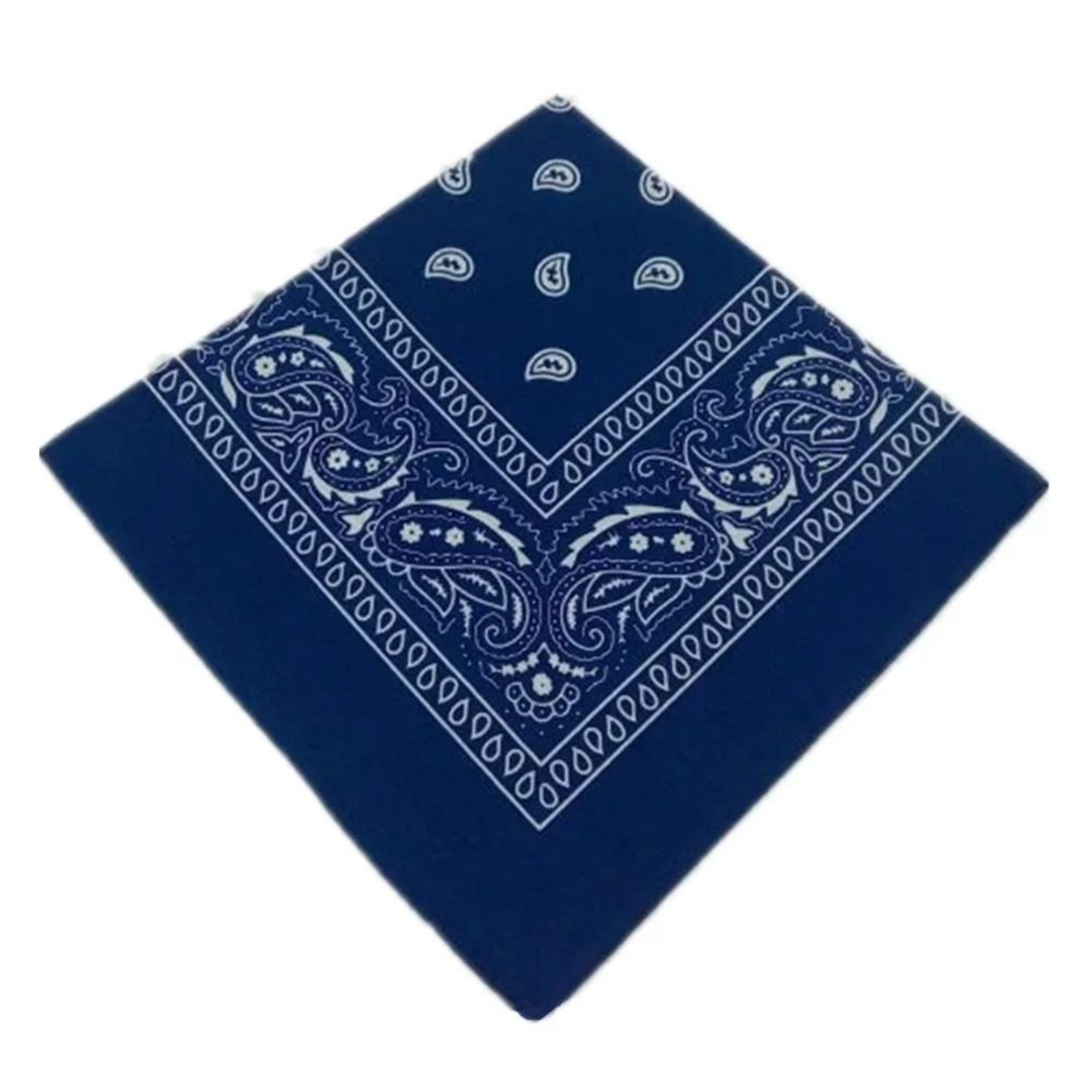 Classic Paisley Hip Hop Square Bandana Scarf 1 2 Or 3 Pack  21 In X 21 In 12