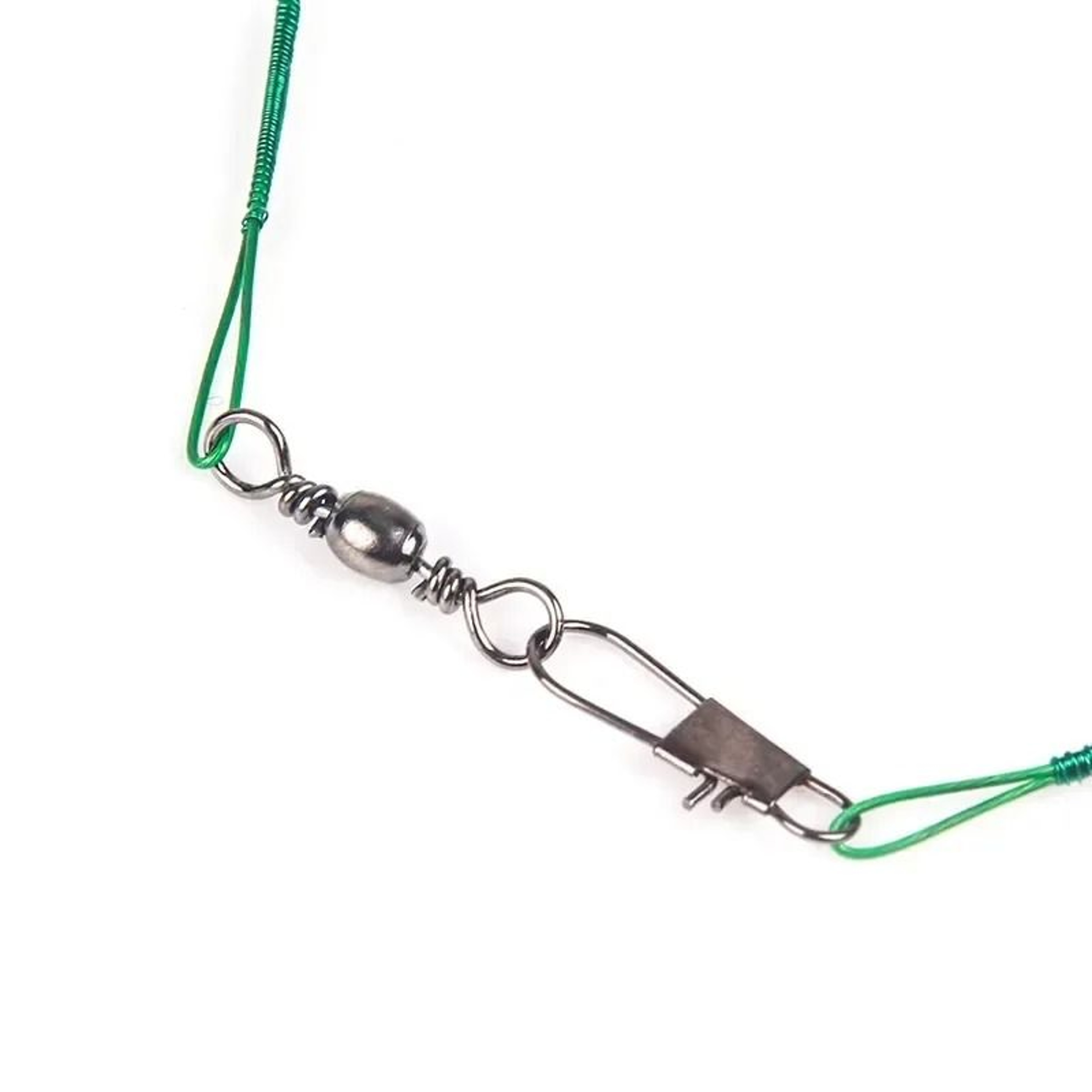 AntiBite Steel Fishing Line Leaders With Swivels 5