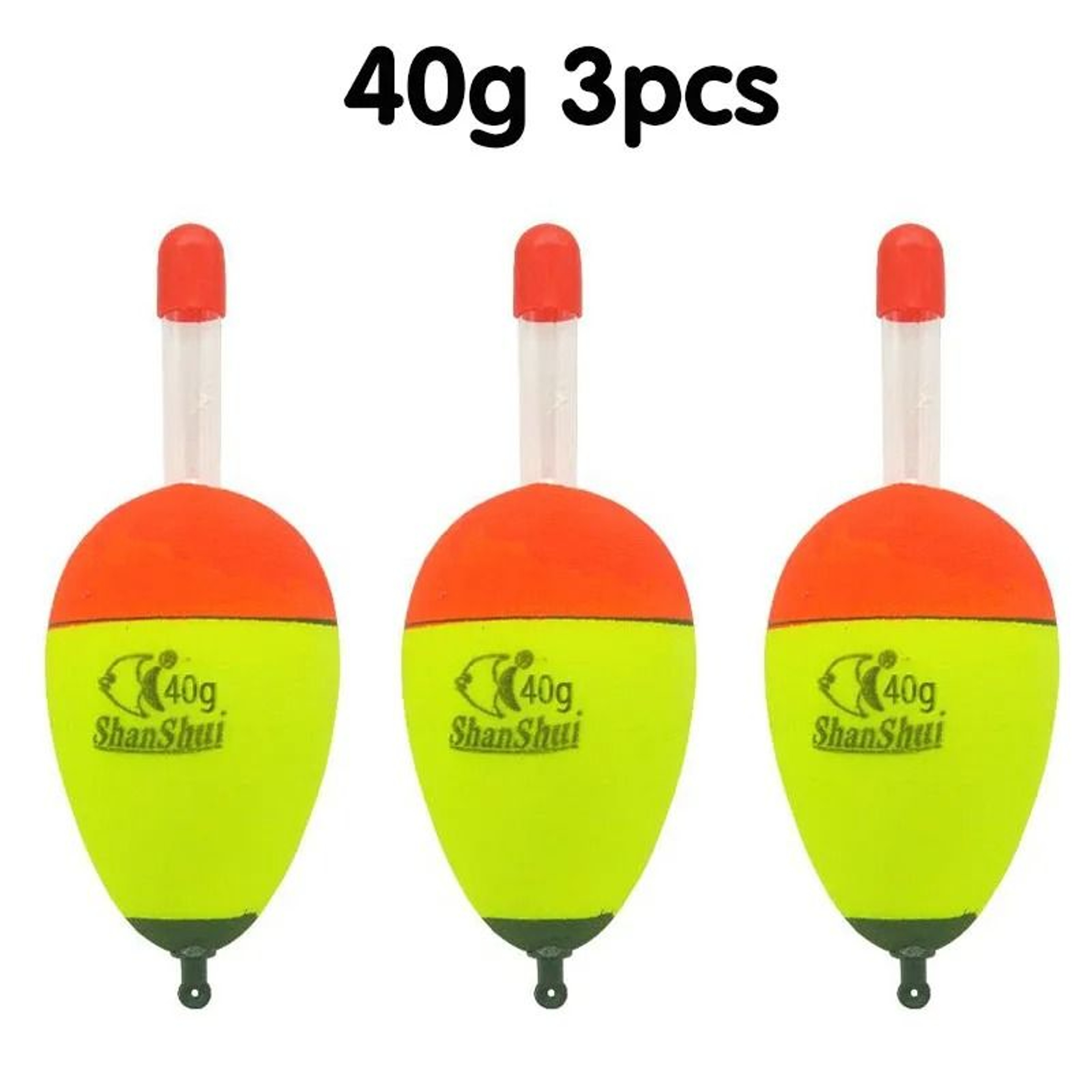 Luminous Foam Fishing Floats  Night Bobbers 1 Or 3 Pack  035 Oz To 282 Oz 9