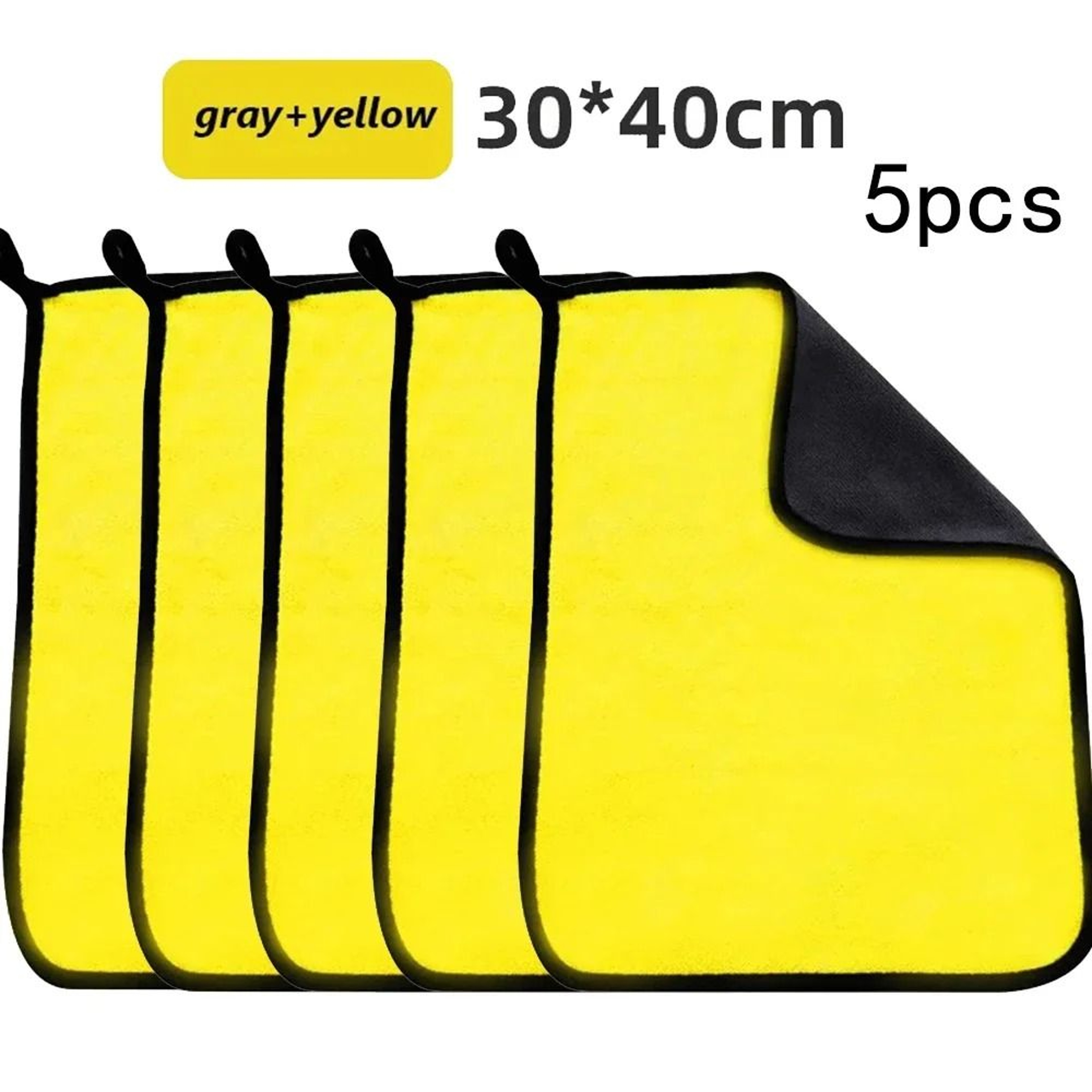 Thicken Microfiber Car Wash  Drying Towel 11