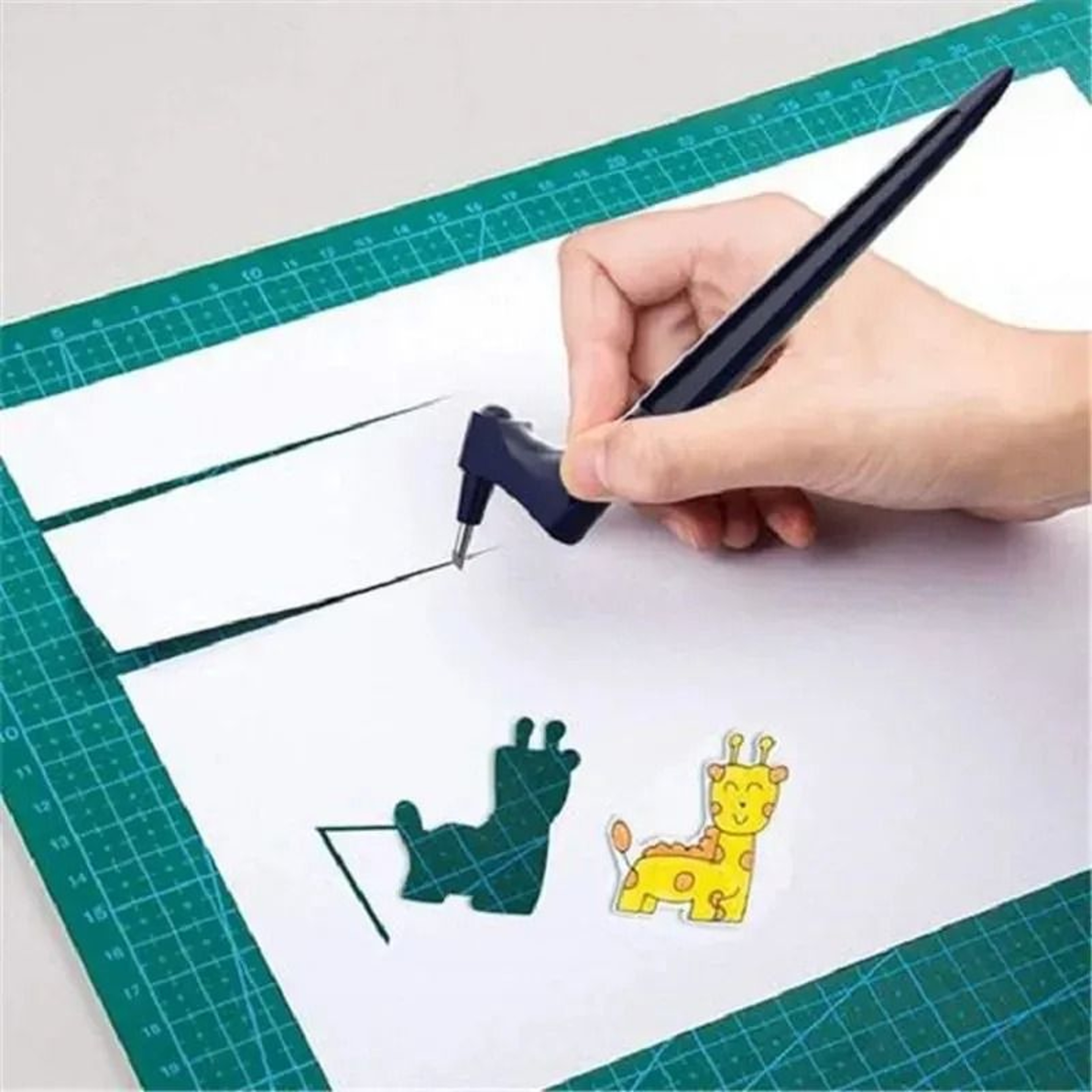360 Degree Rotating Gyro Craft Cutting Tool Kit With Pen 1 4 Or 8 Sets 3