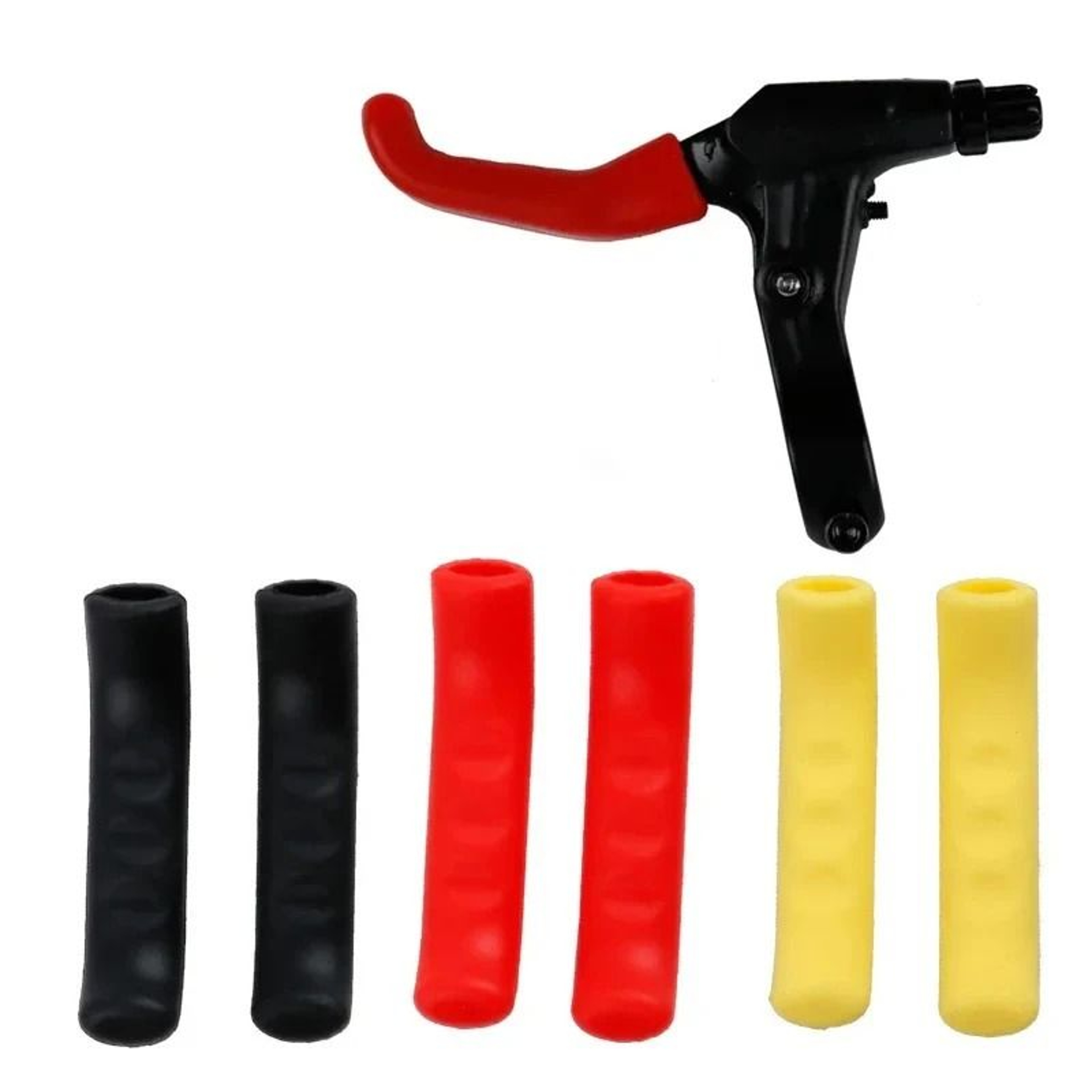 NonSlip Silicone Bicycle Brake Lever Protective Grips 1 Pair 0