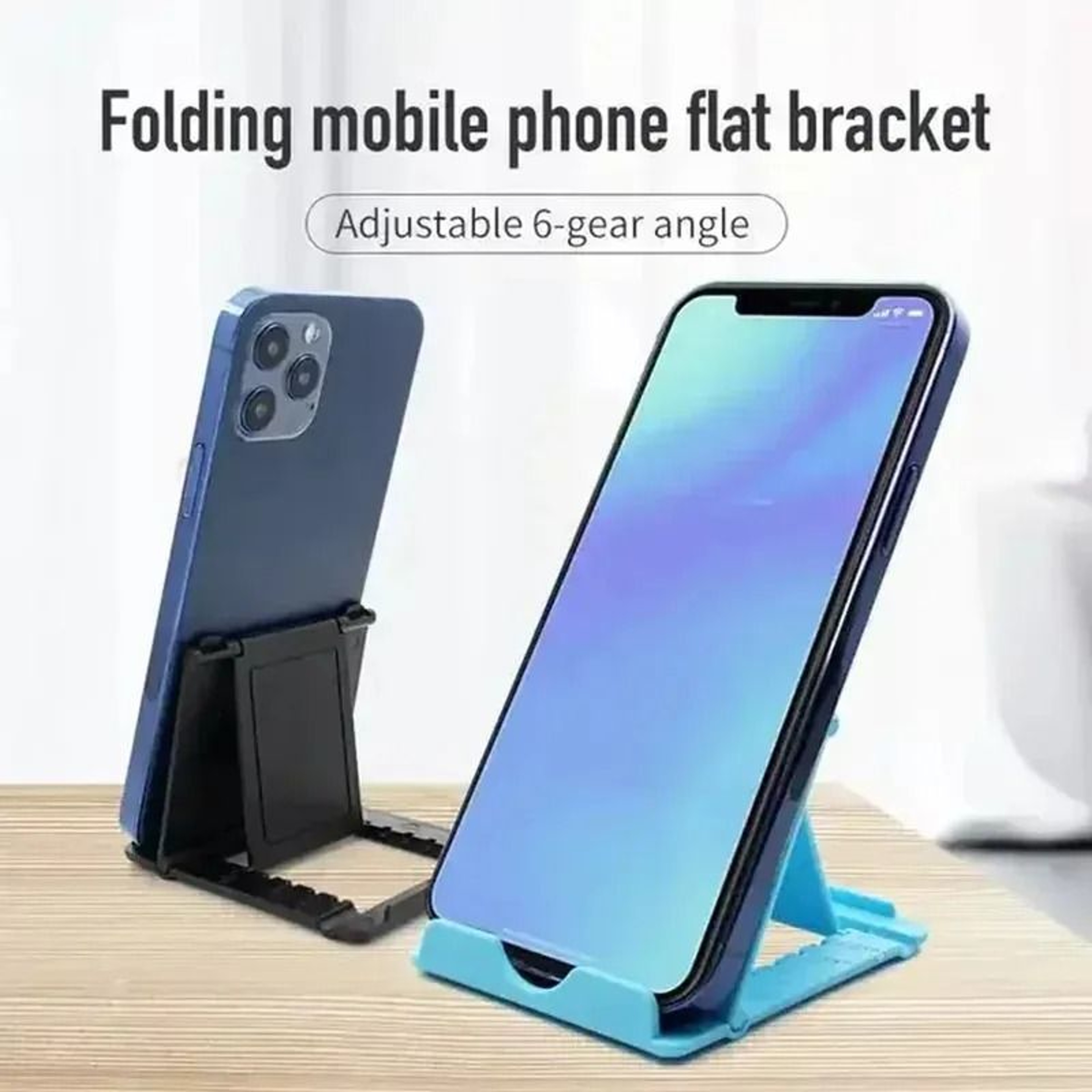 Plastic Foldable Desktop Phone Holder Stand 1