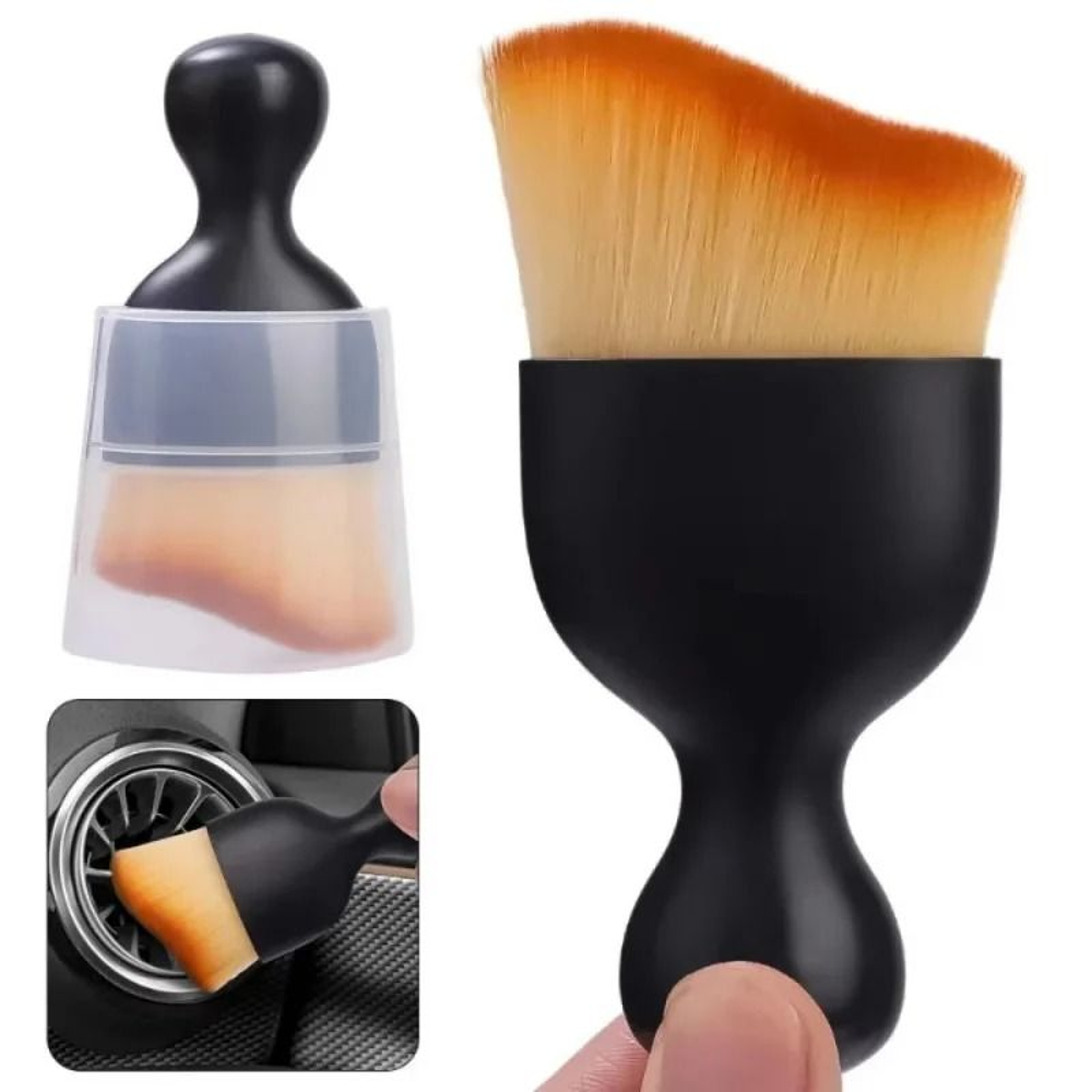 Soft Car Interior Cleaning Dust Remover Brush Tool 0