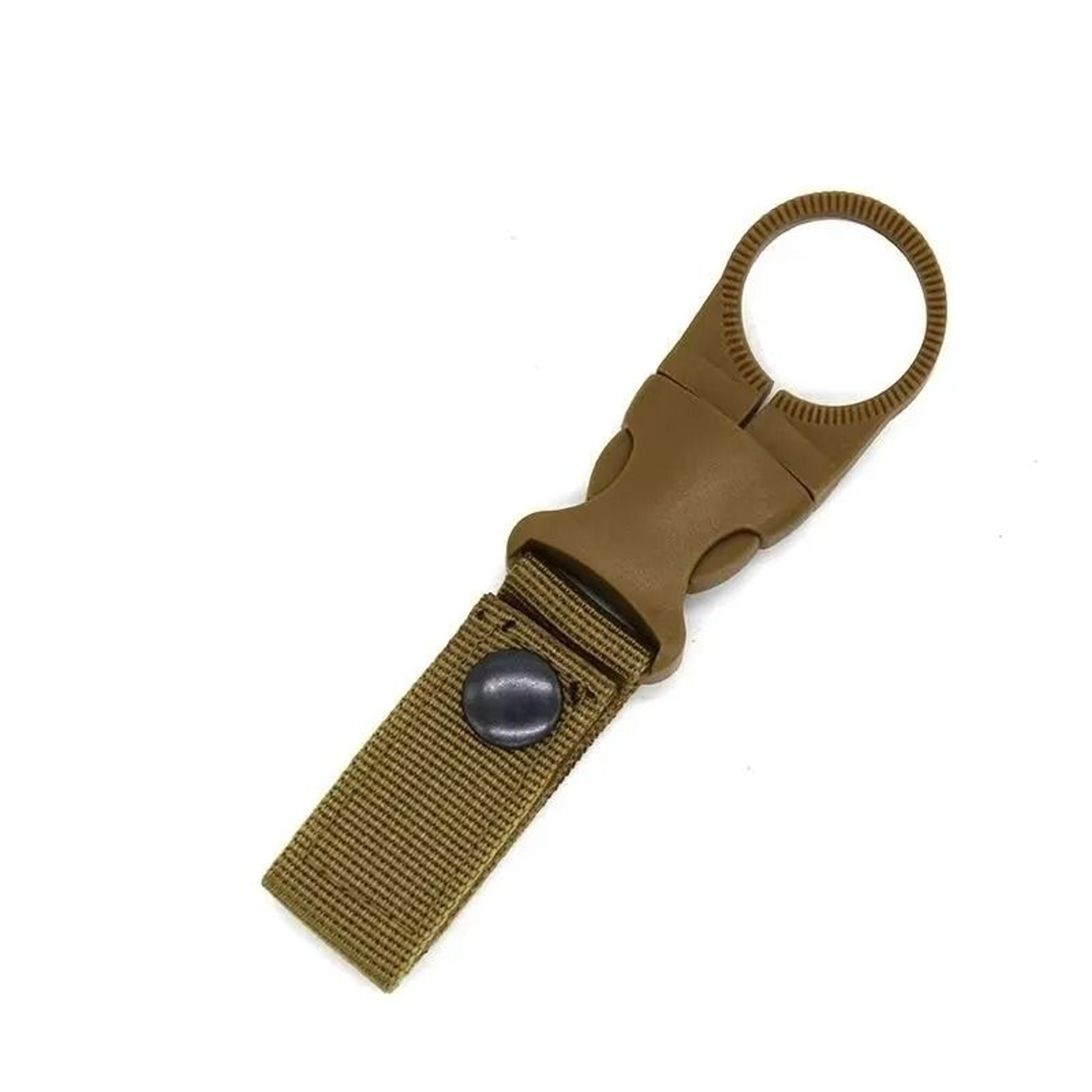 Tactical Nylon Webbing Carabiner Clip And Water Bottle Belt Hanger 9