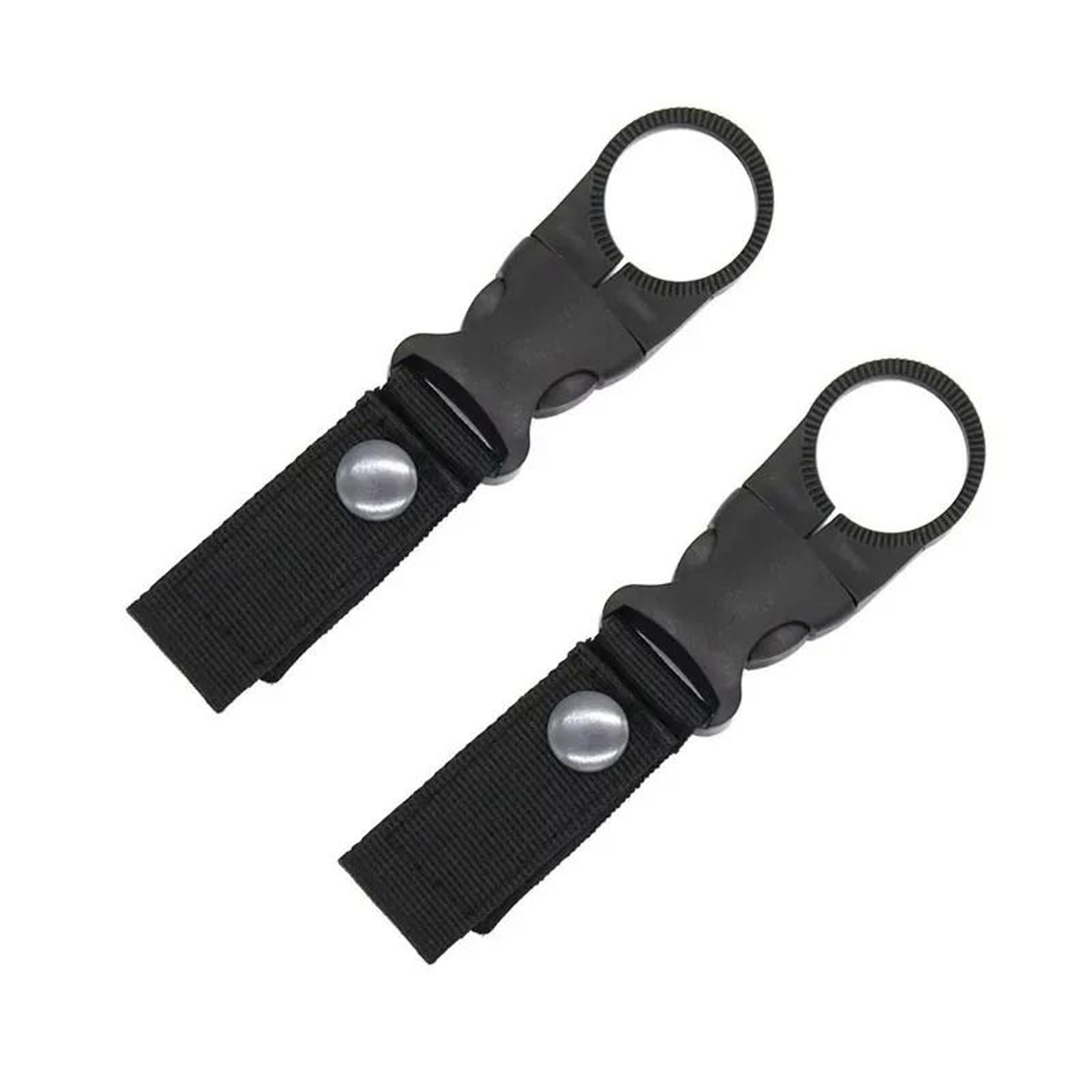Tactical Nylon Webbing Carabiner Clip And Water Bottle Belt Hanger 11