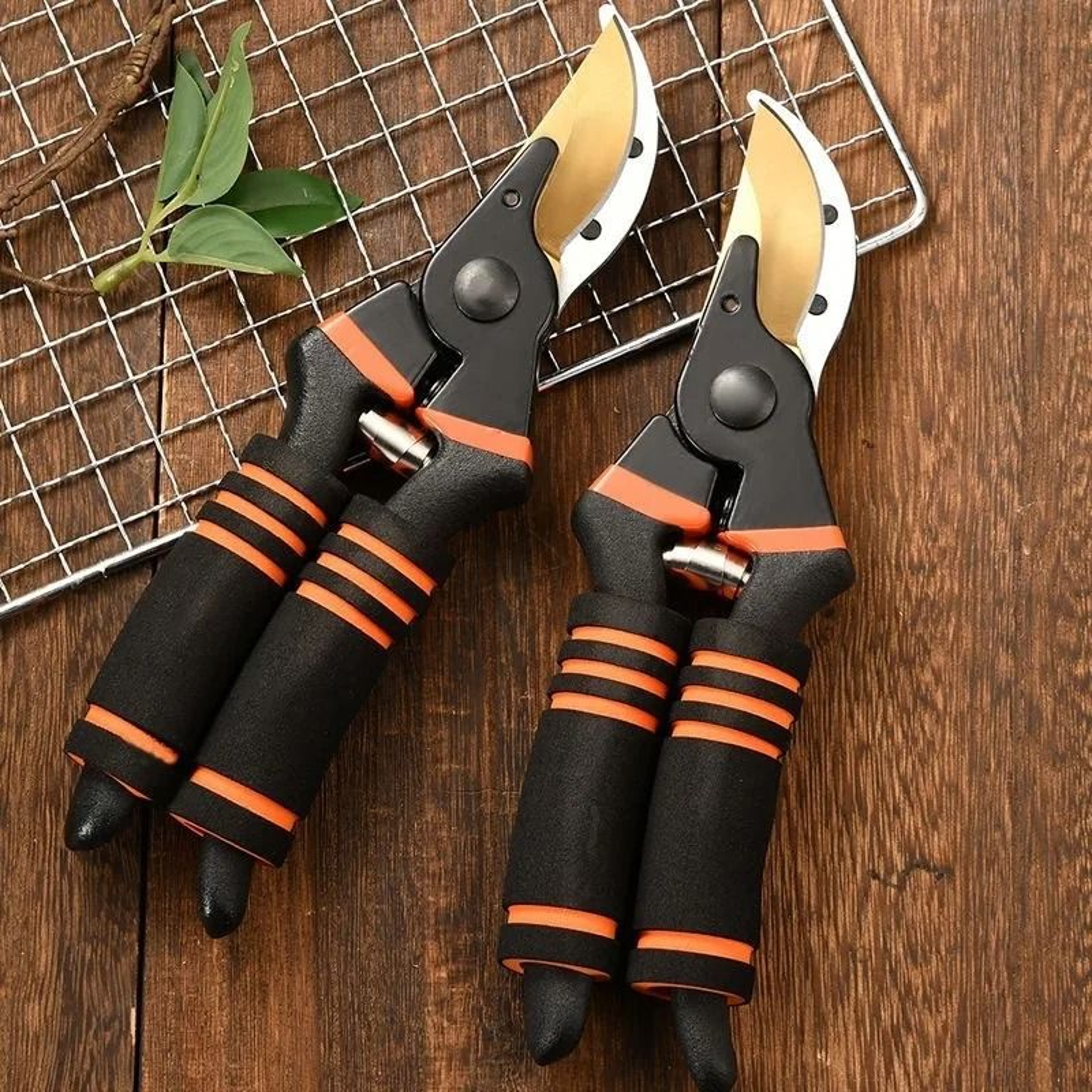 Heavy Duty Steel Gardening Pruning Shears And Labor Saving Branch Cutter 1
