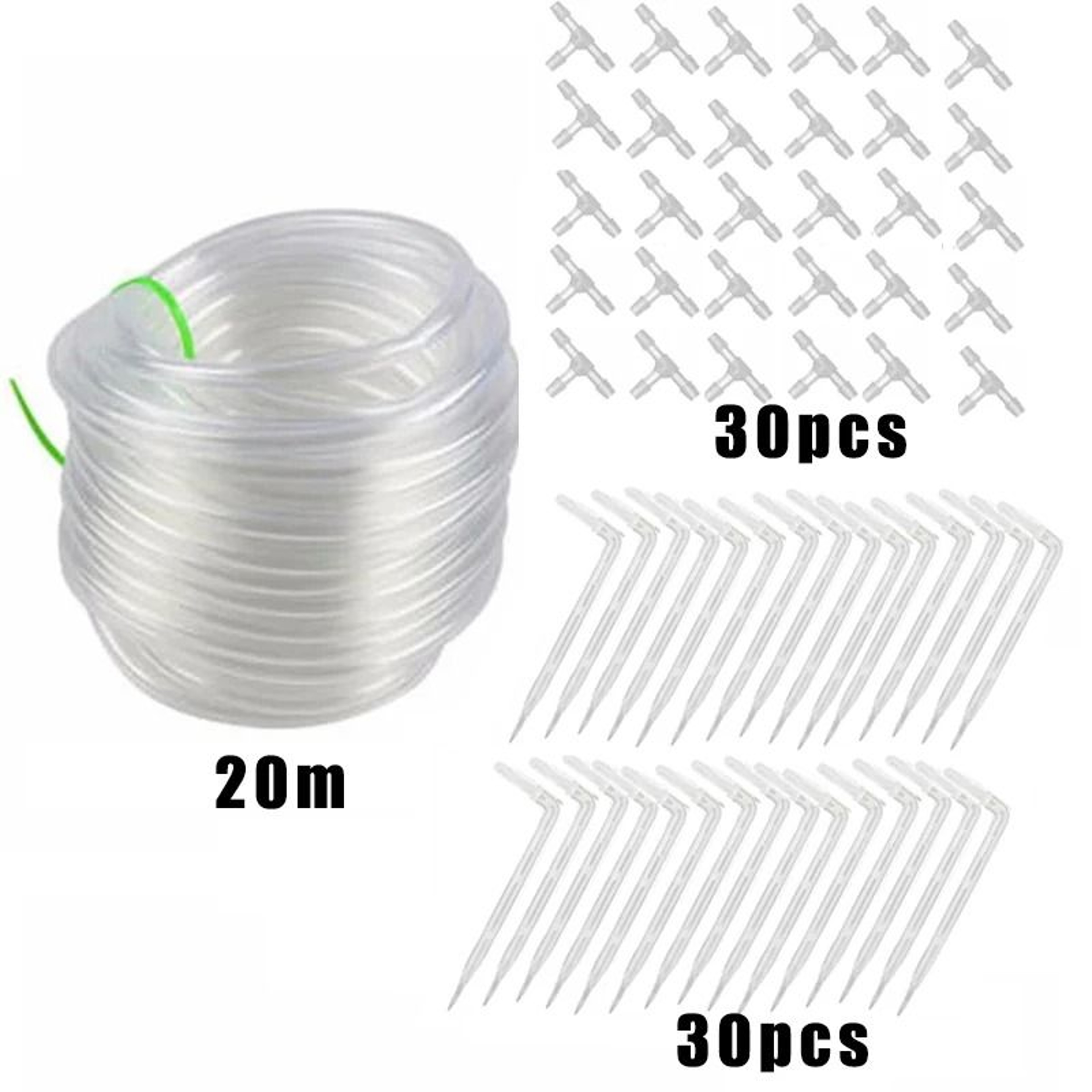 Automatic Irrigation Drip Arrow System Set With Water Hose And Connectors 7