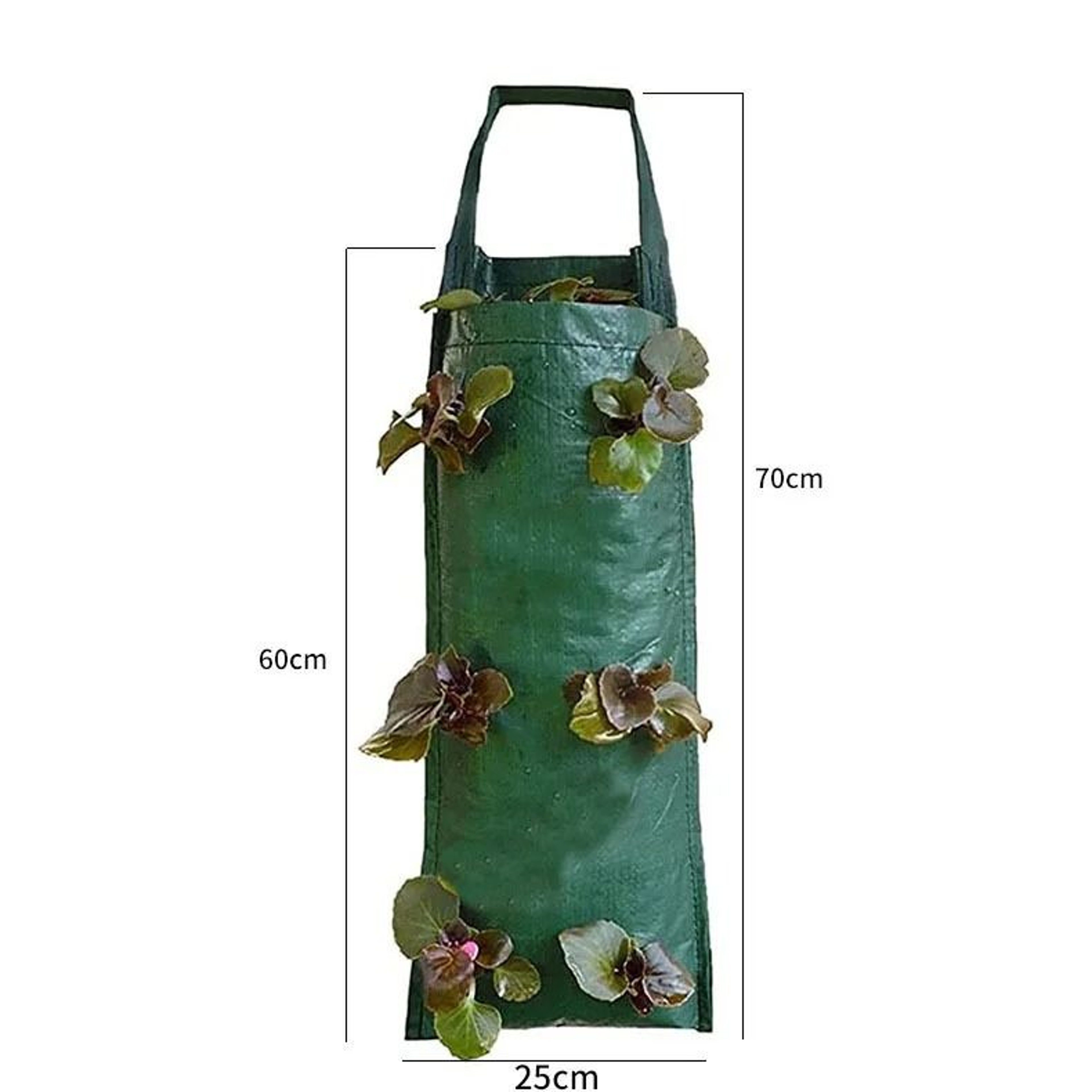 Multi Function Hanging Strawberry Grow Bag  Vertical Upside Down Planter For Tomatoes Vegetables  F 4