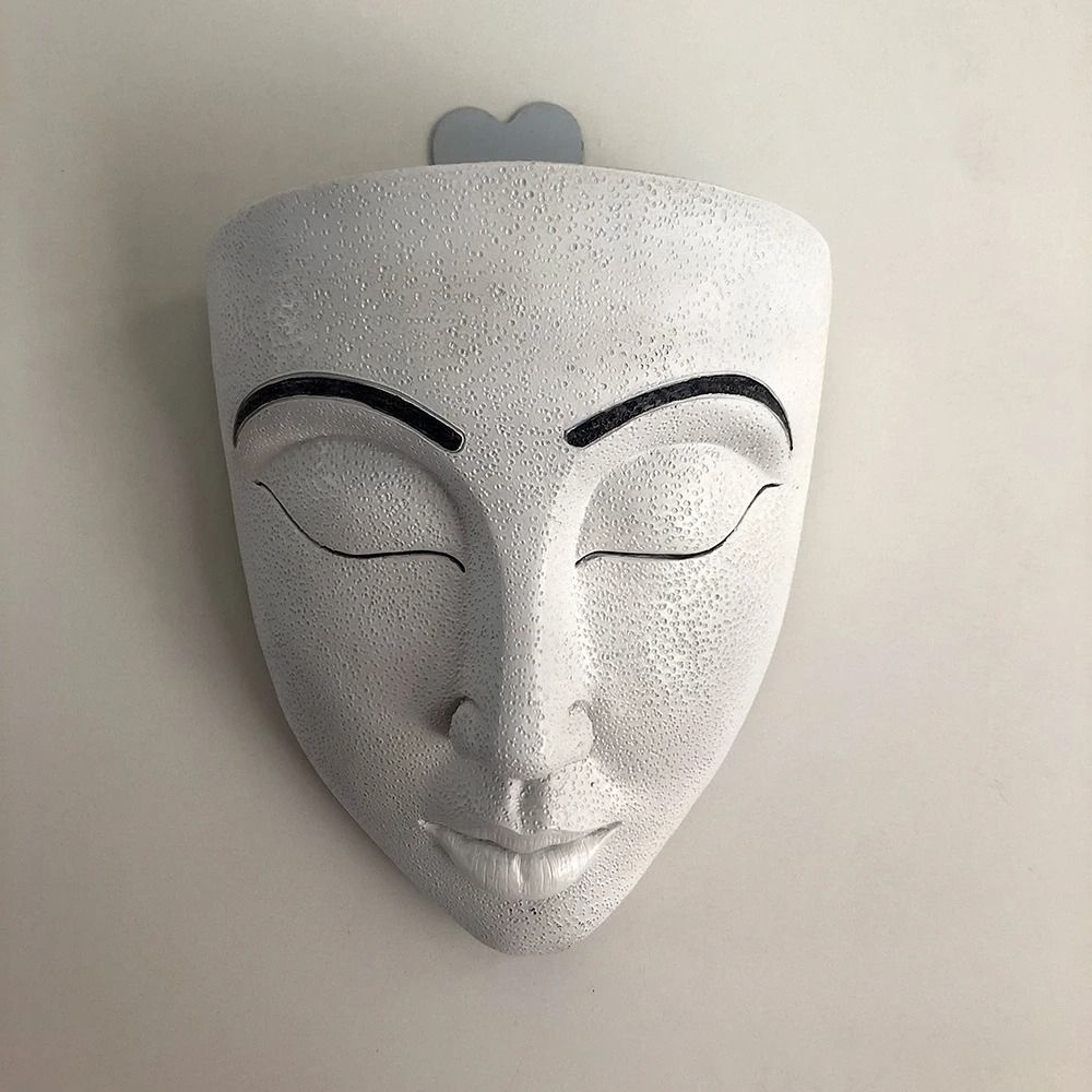 Resin Wall Hanging Face Flower Pot  Creative Human Face Planter Vase For Indoor  Outdoor Wall Decor 7