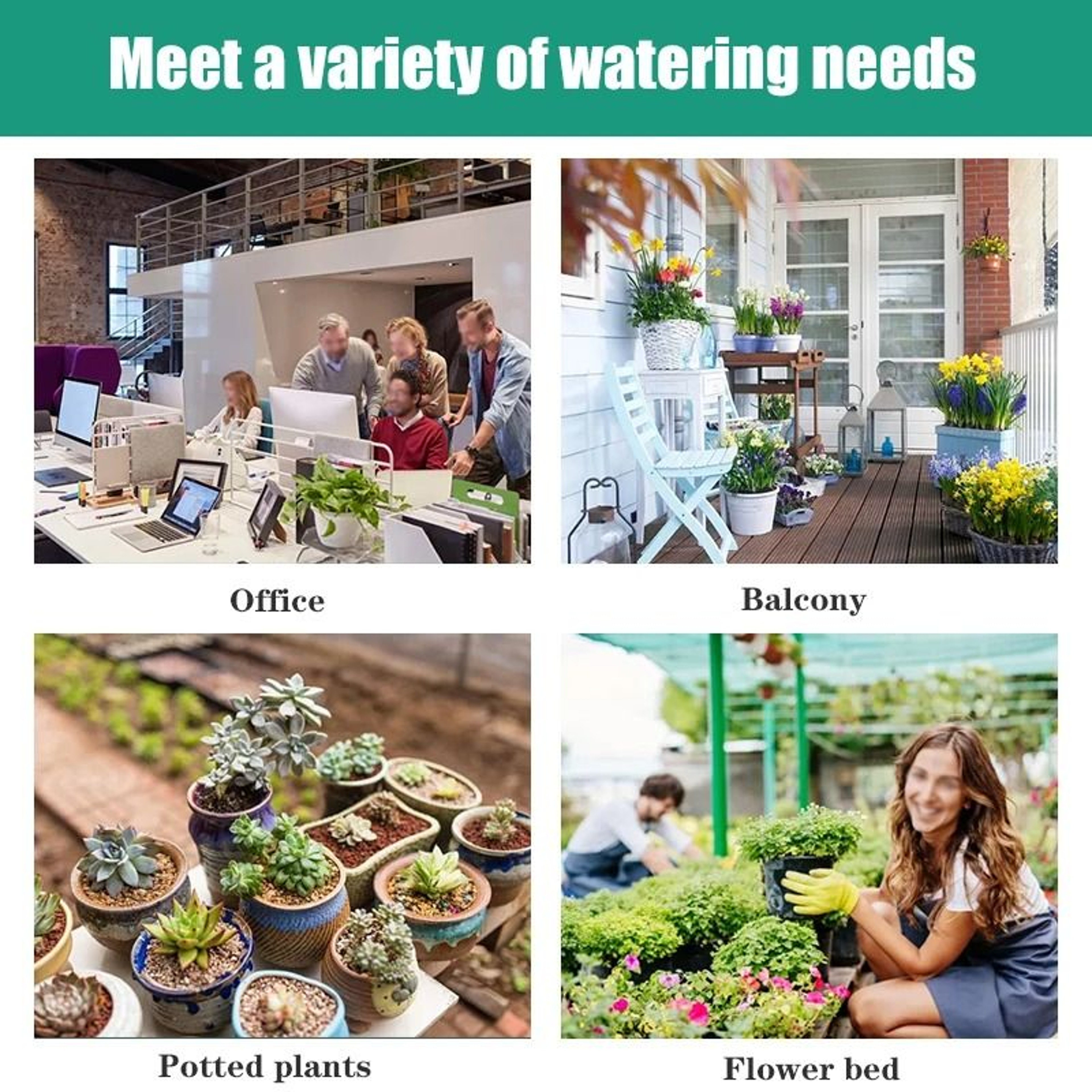 Automatic Drip Irrigation System With Timer Controller  Smart Garden Water Pump Kit For Greenhouse  5