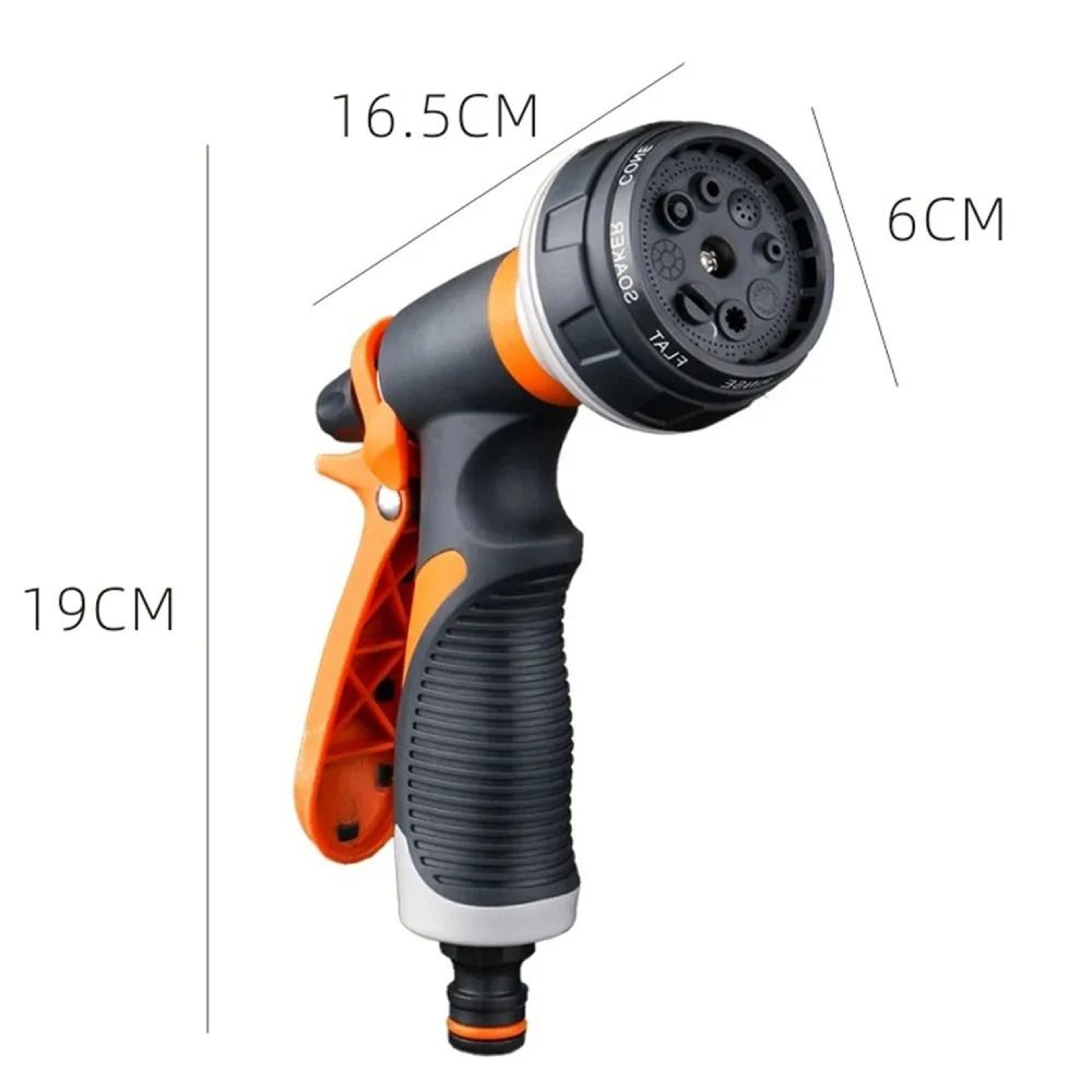 High Pressure Garden Irrigation Spray Gun  Multi Purpose Water Hose Nozzle For Car Washing And Yard 2