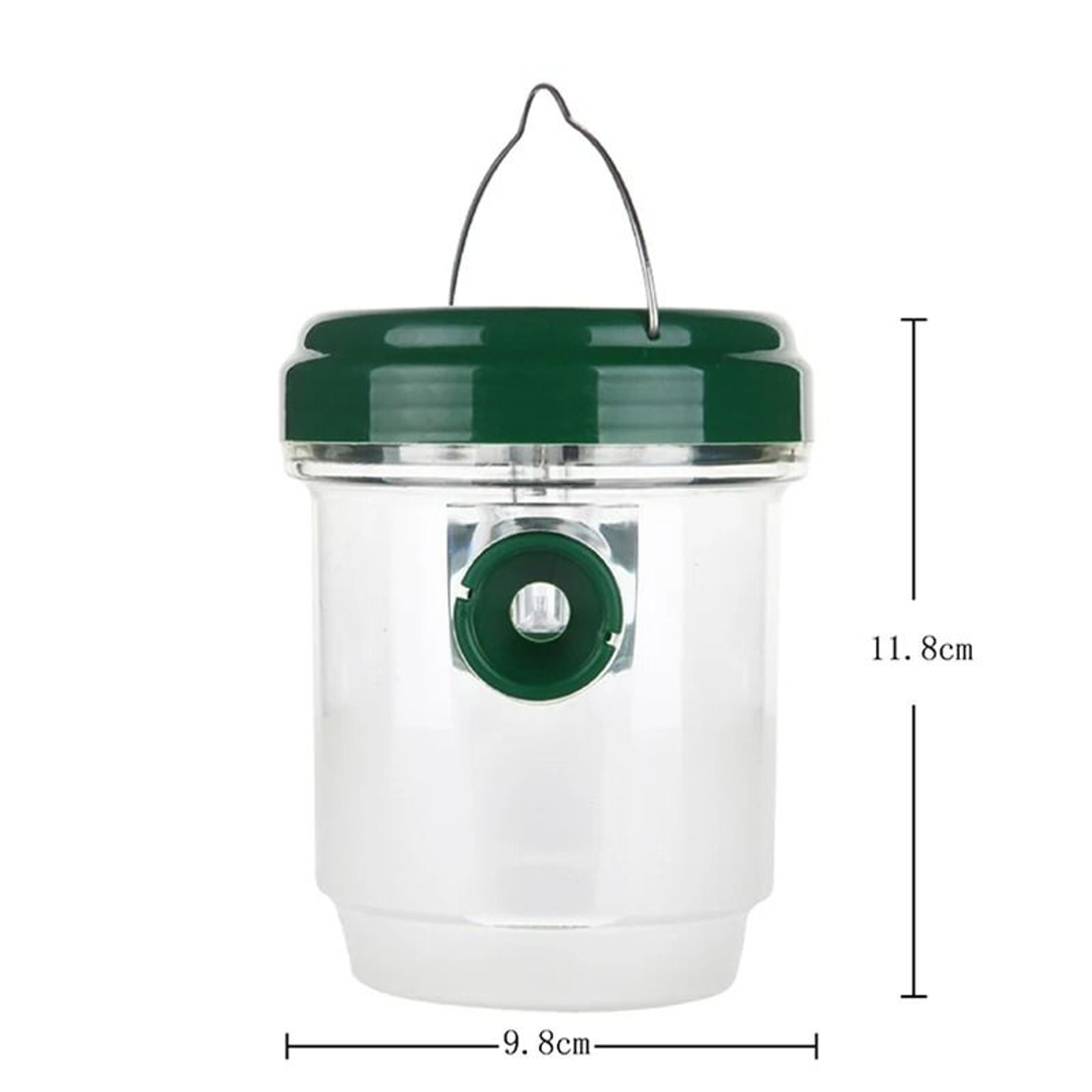 Solar LED Outdoor Wasp And Fruit Fly Trap  Reusable Hanging Bee Catcher 2