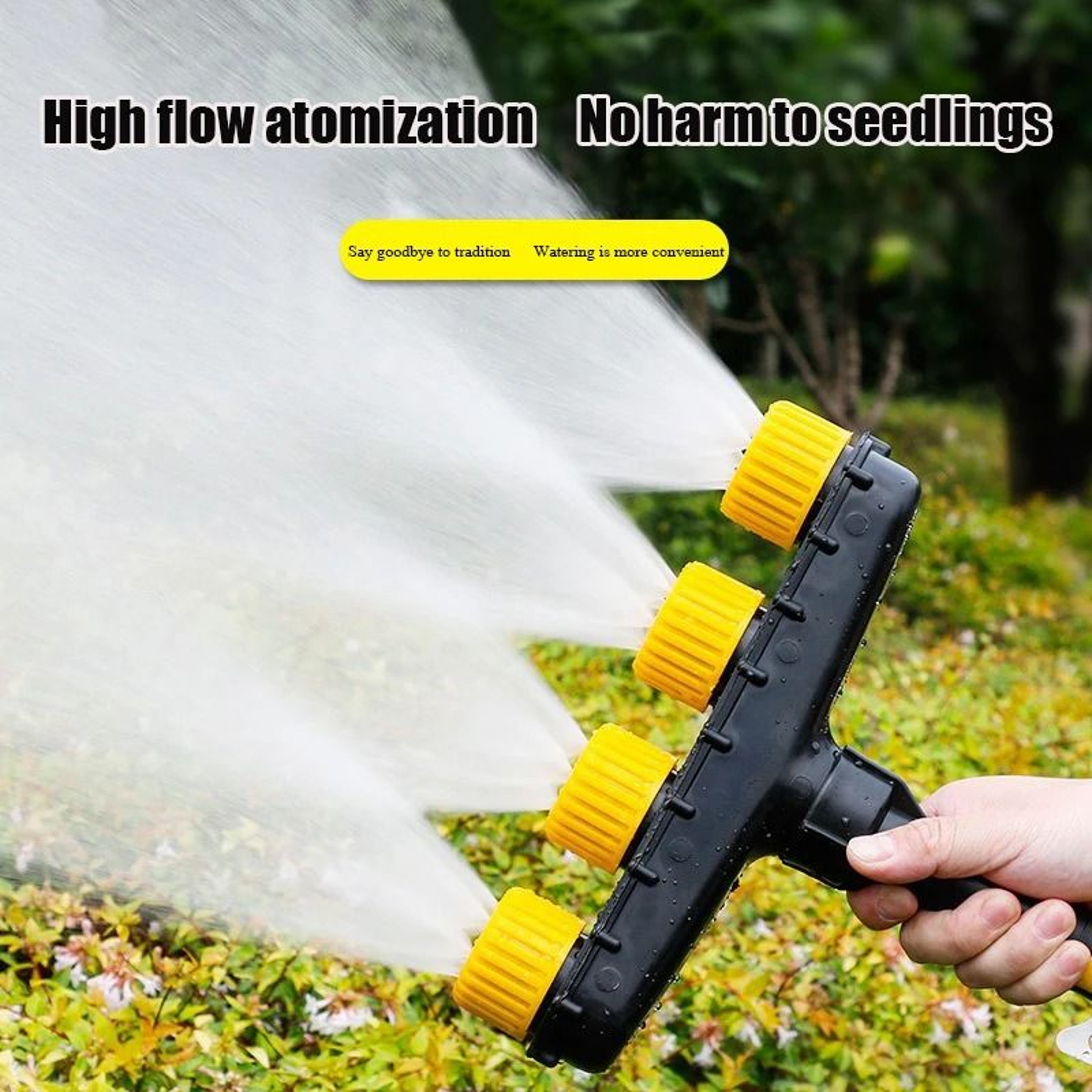 Garden Multi Head Atomizer Nozzle  Adjustable Large Flow Sprinkler For Farm Vegetable Irrigation 0