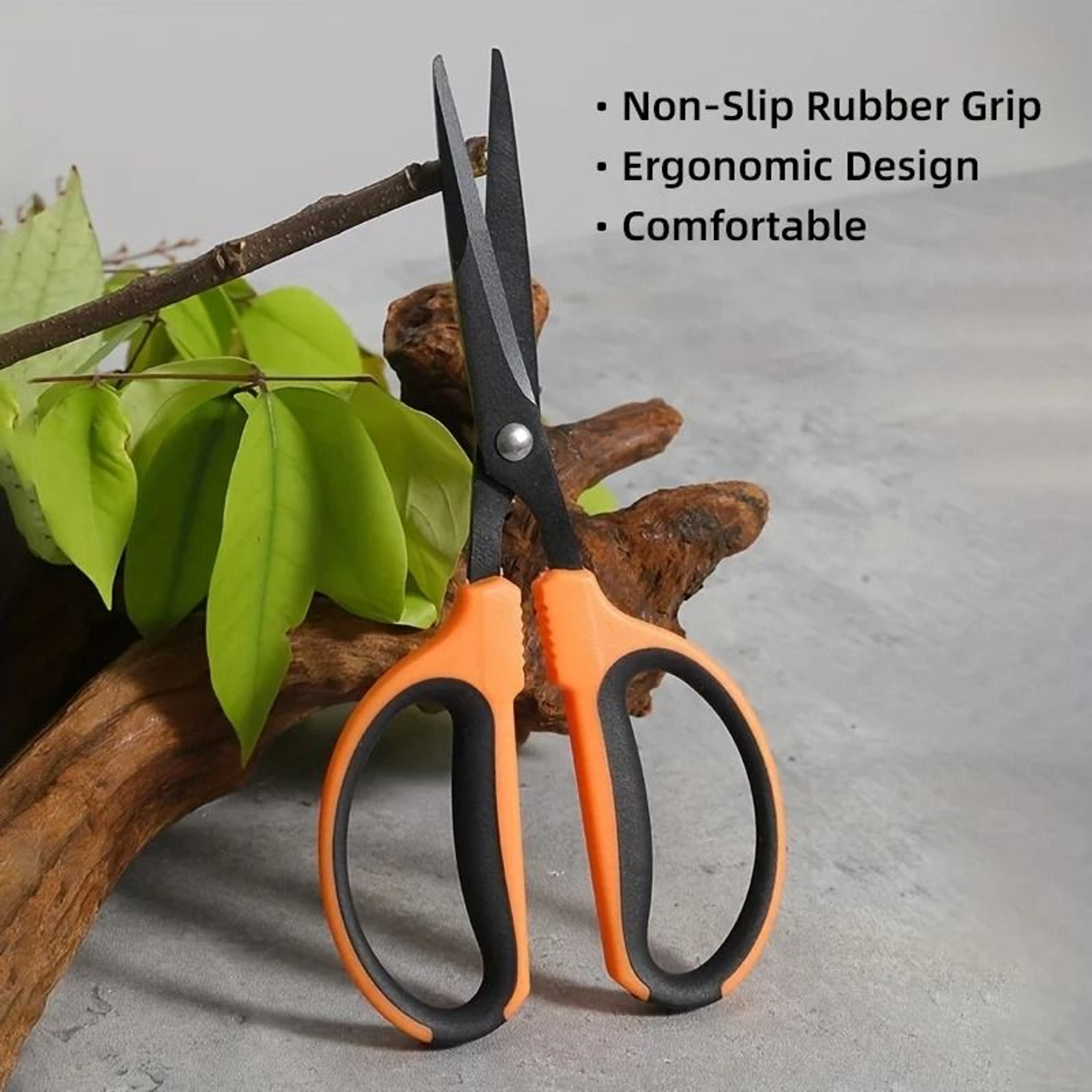 HeavyDuty AntiSlip Pruning Shears  Professional  Household Plant Trimming Scissors 3