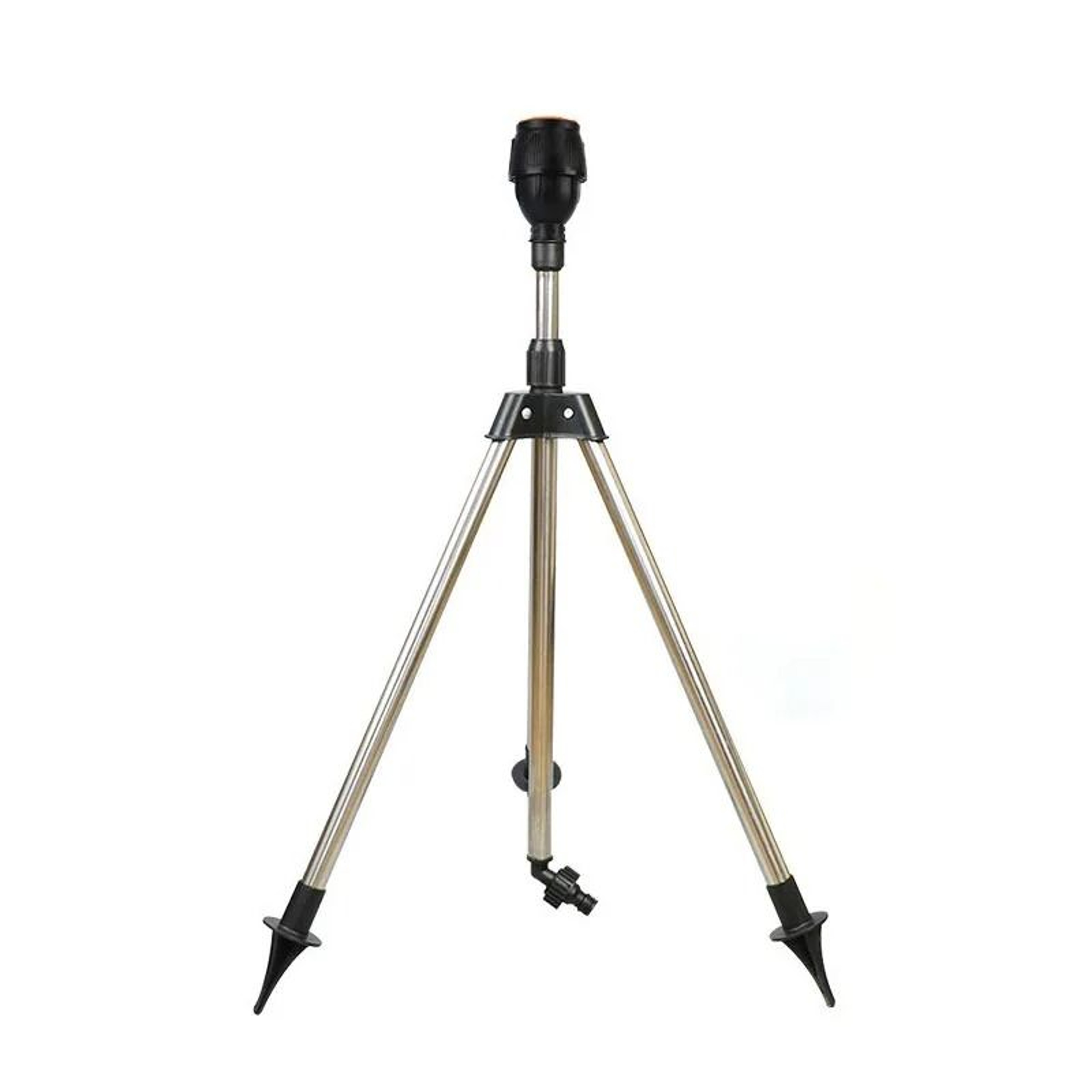 360 Degree Garden Automatic Rotating Sprinkler With Stainless Steel Tripod Stand  Water Jet Irrigat 6