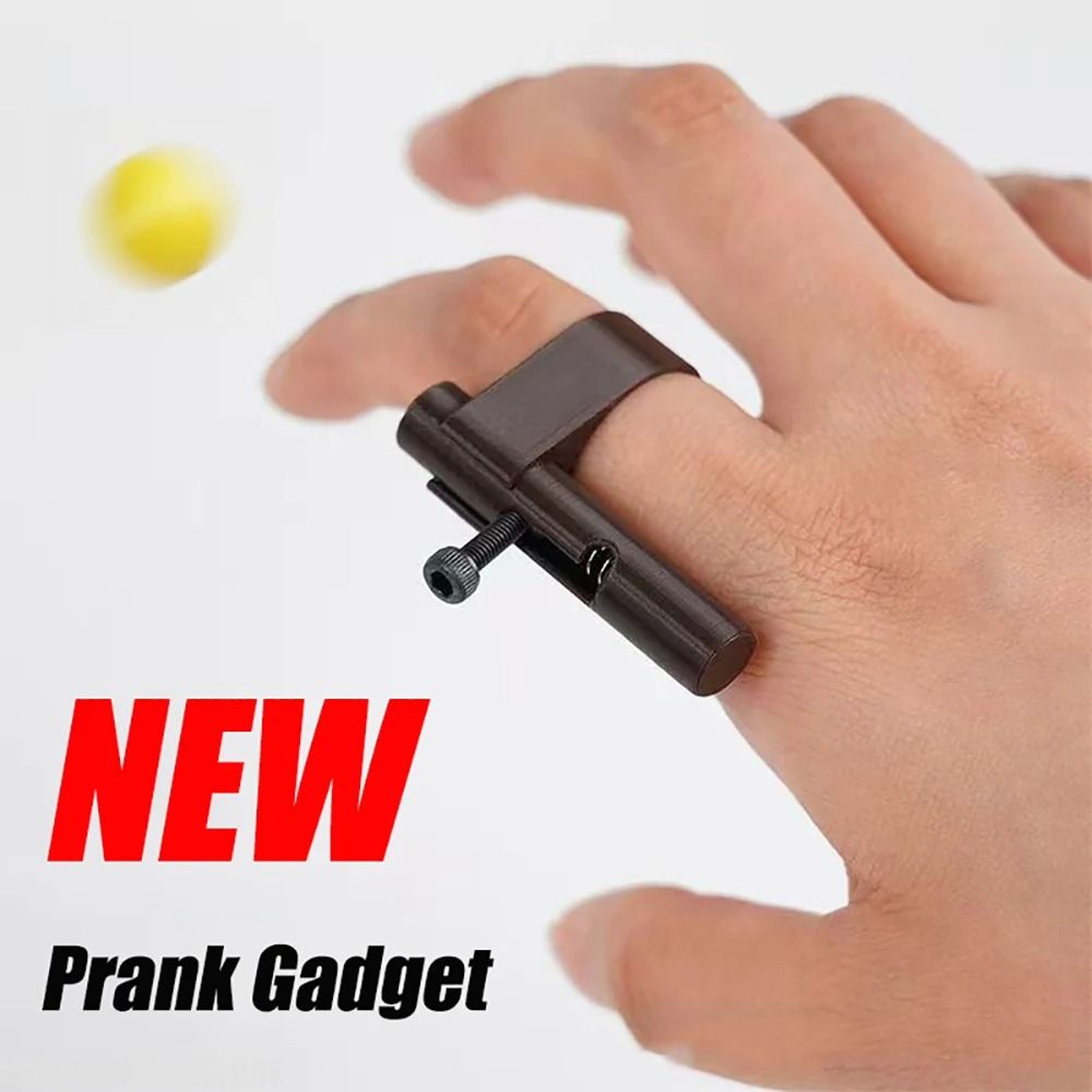 Hidden Mini Plastic Bullet Launcher  Safe Paper Ball Launch Toy Gun  Fun Prank Gadget 2