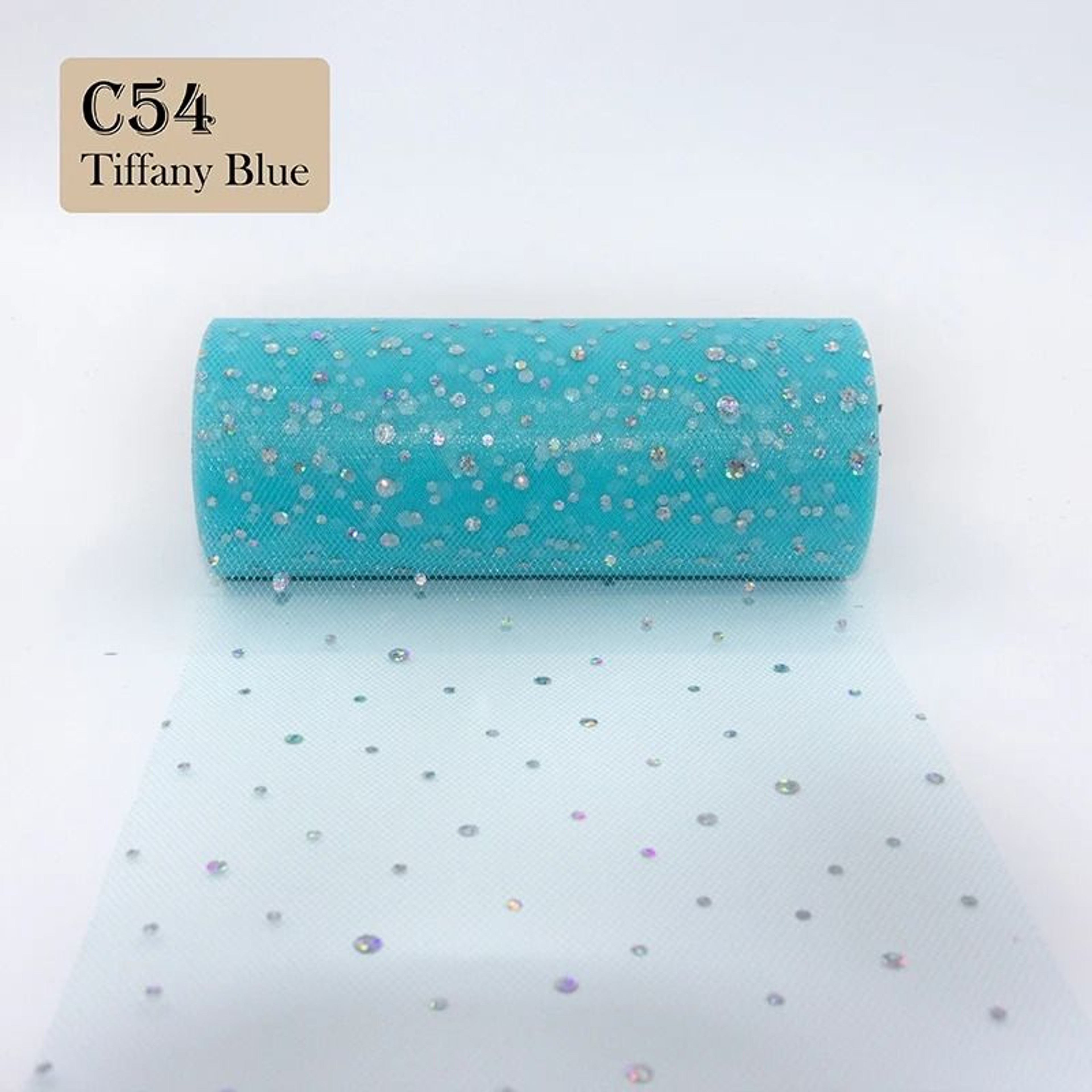 Sparkling Laser Tulle Mesh Spool 10 Yards 15cm  Sheer Glitter Fabric Roll For Wedding Decor DIY Ski 23