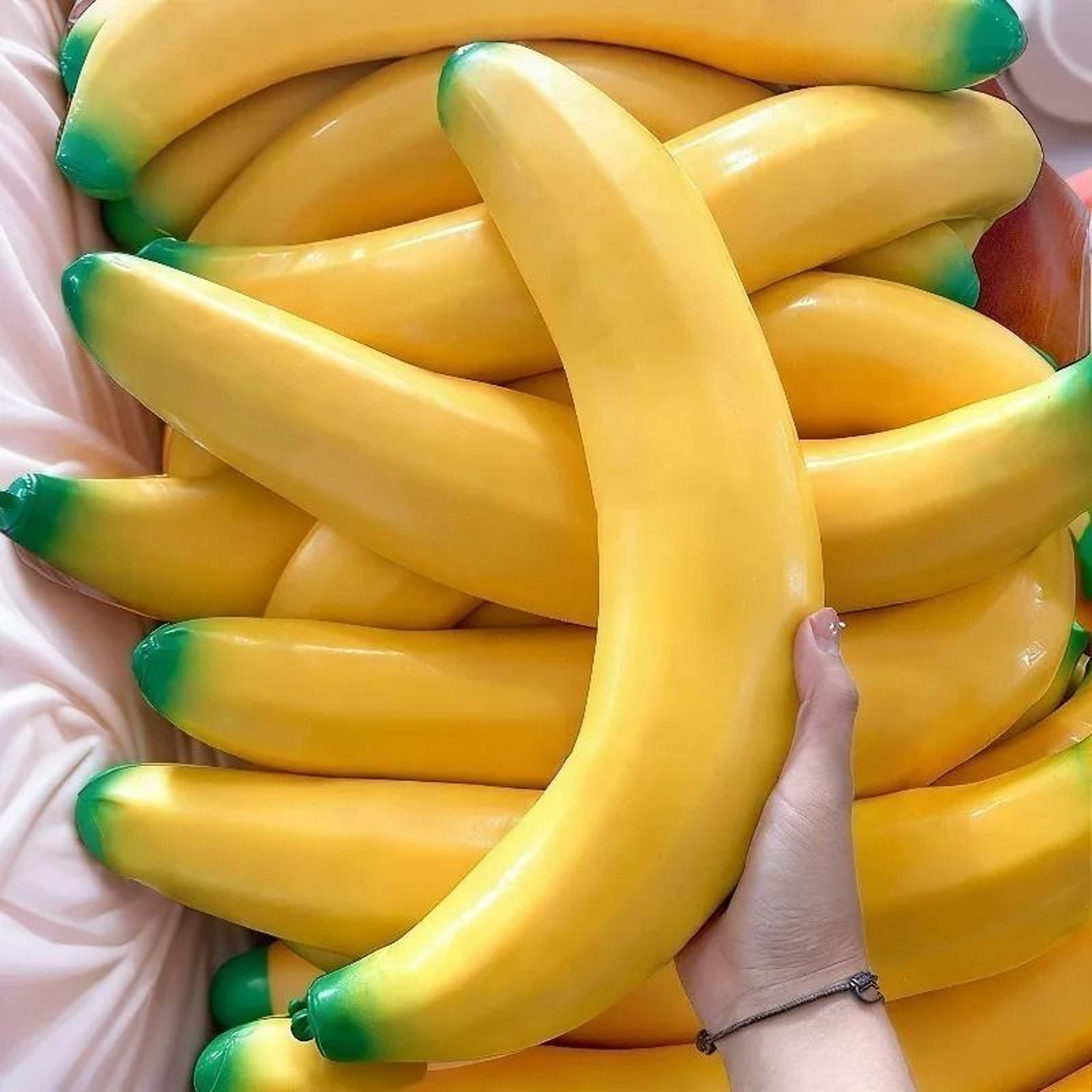 Jumbo Squishy Banana Simulation Giant Squeezing Stress Ball Slow Rebound Toy Adult Children Stress  1