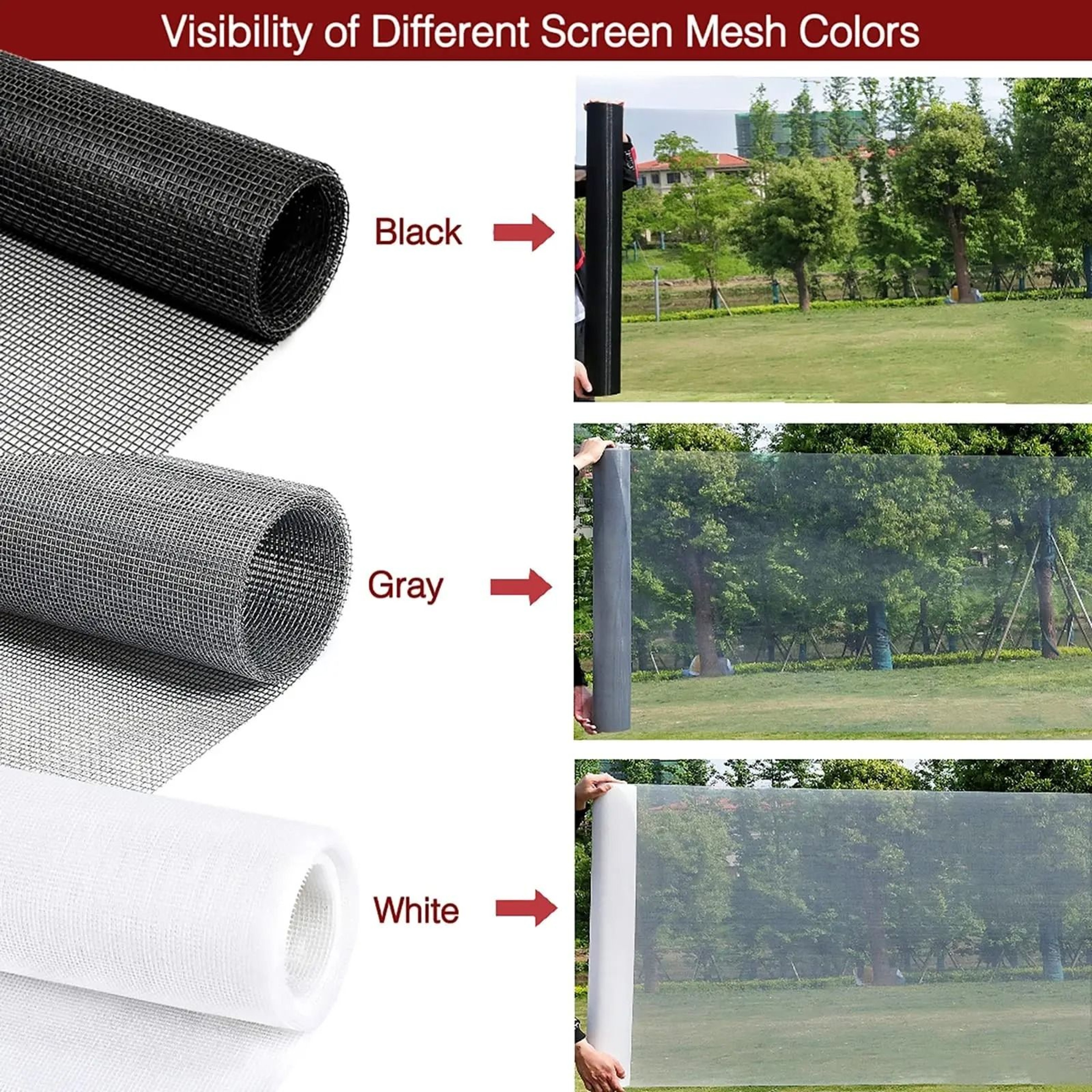 Door Window Gauze Mosquito Netting Mesh Screen Household Living Room Mesh Roll Protective Fence 0
