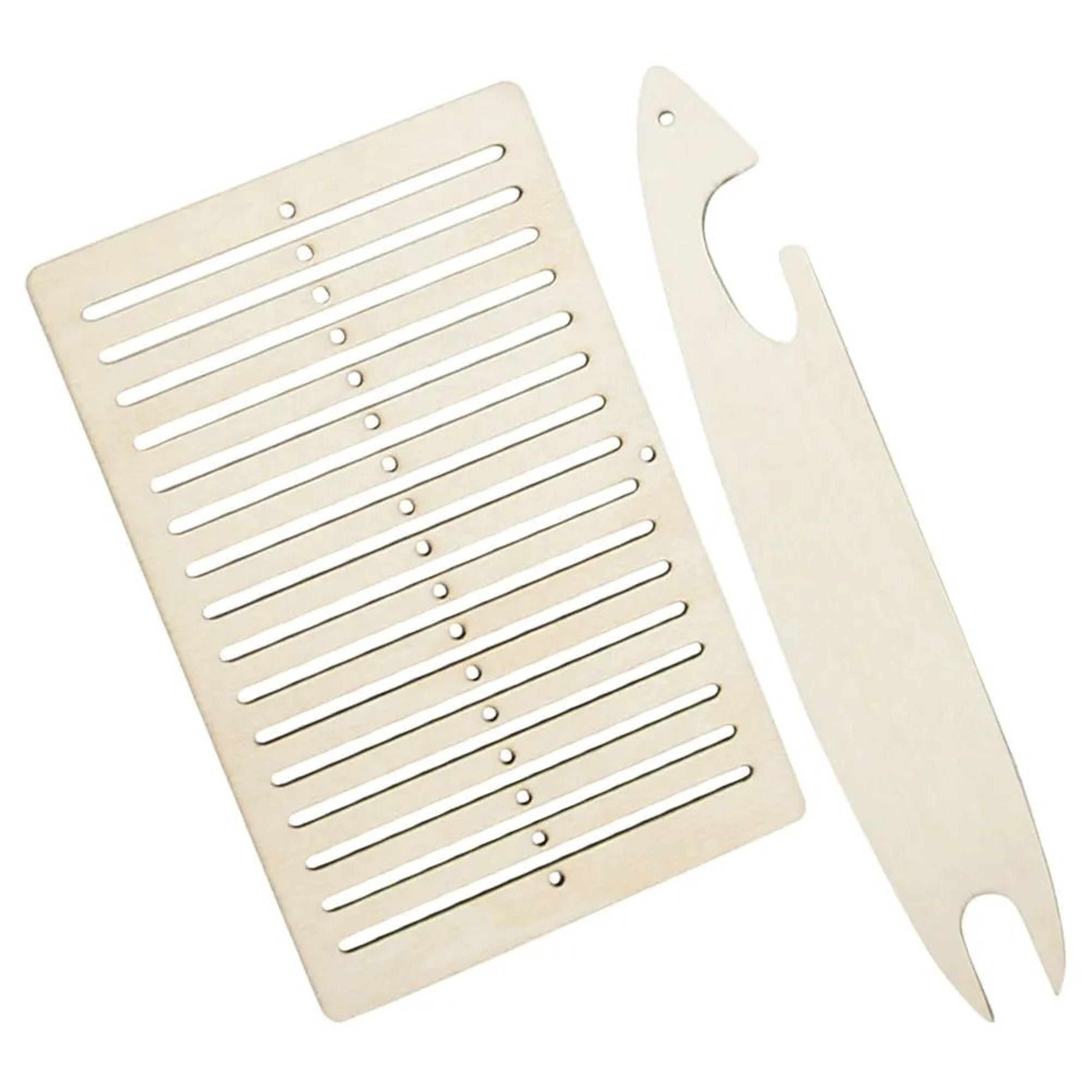 1 Set Wood Weaving Loom Stick Set For Belt Braiding Hand Knitting Tool Beginner DIY Loom Portable M 3