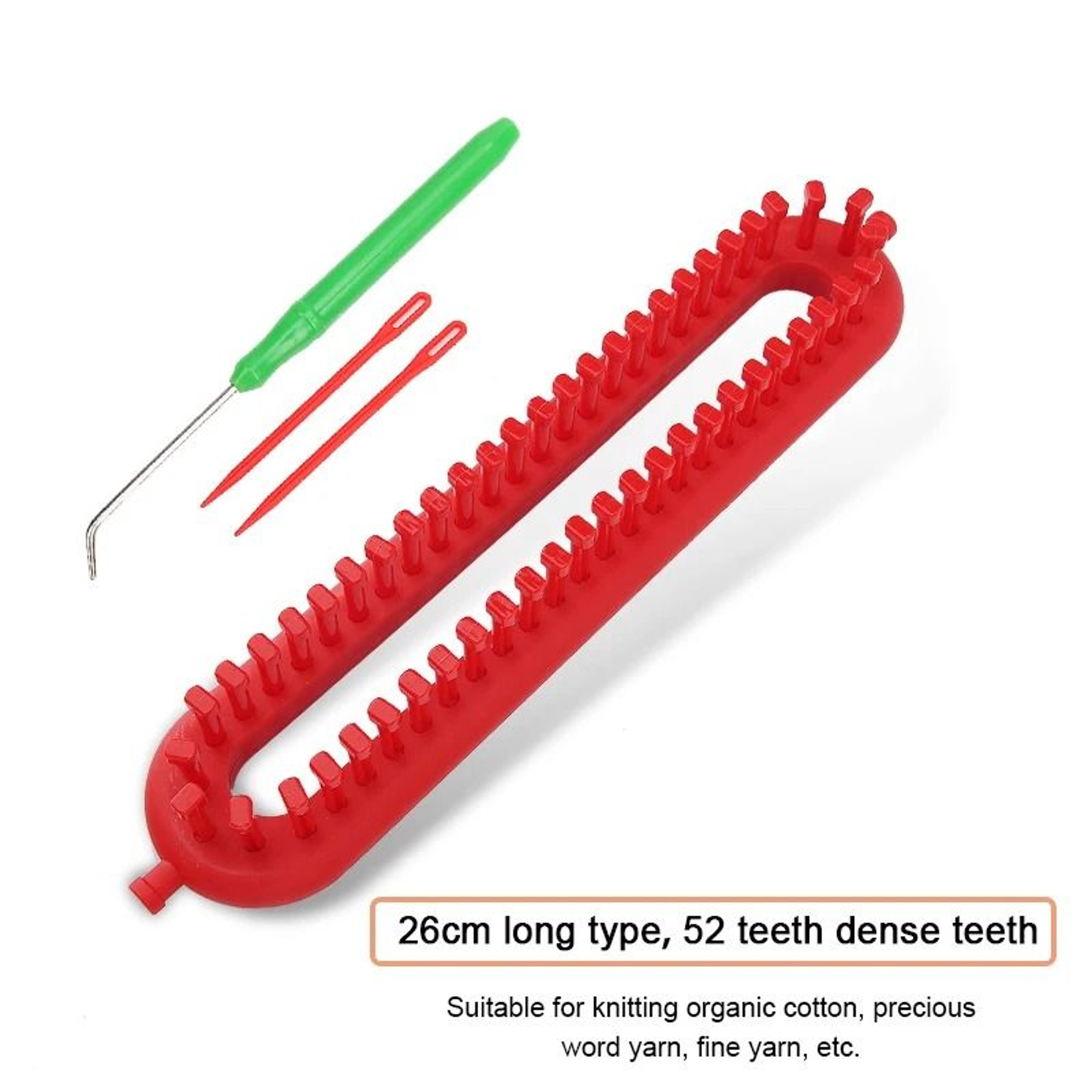 Round Knitting Loom Craft Tool Set With Crochet Hook And Needles For DIY Hat Scarf Sweater 11