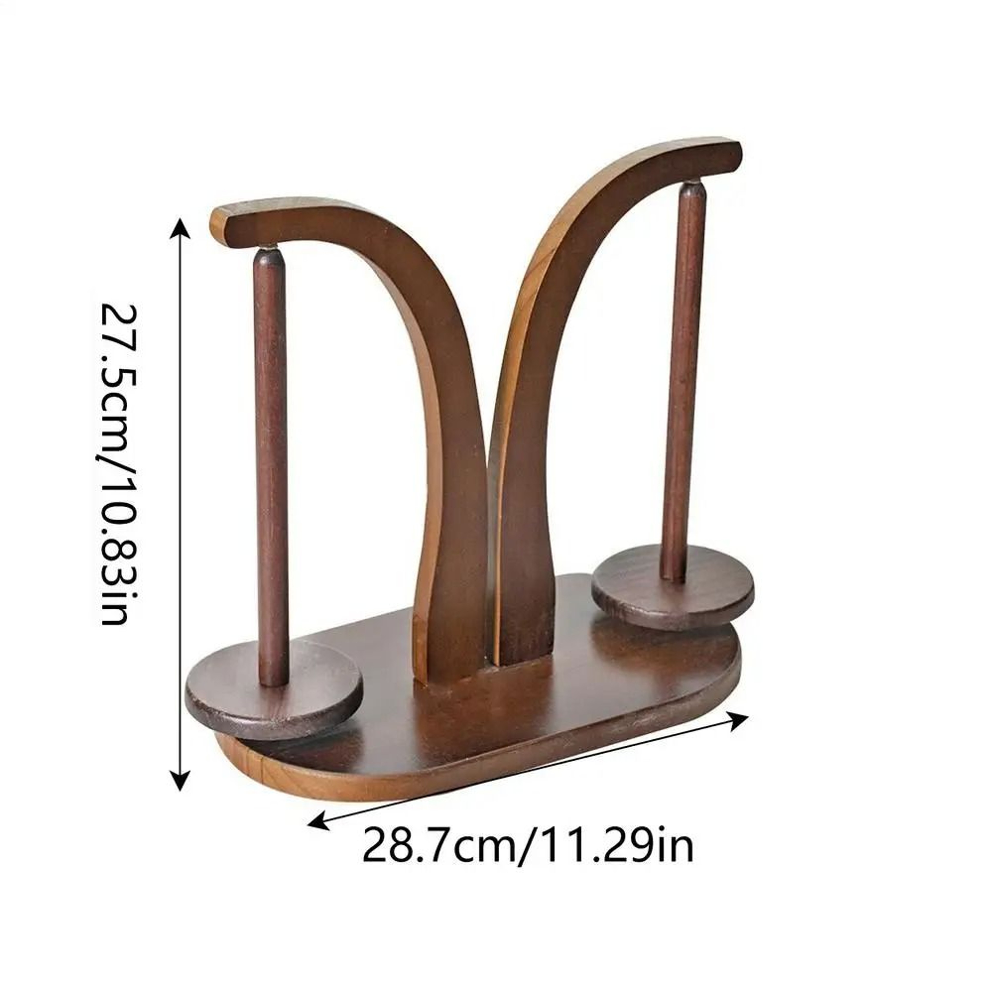 Rotating Magnetic Wooden Yarn Holder Stand Space Saving Spinner With 320g Load Capacity 11