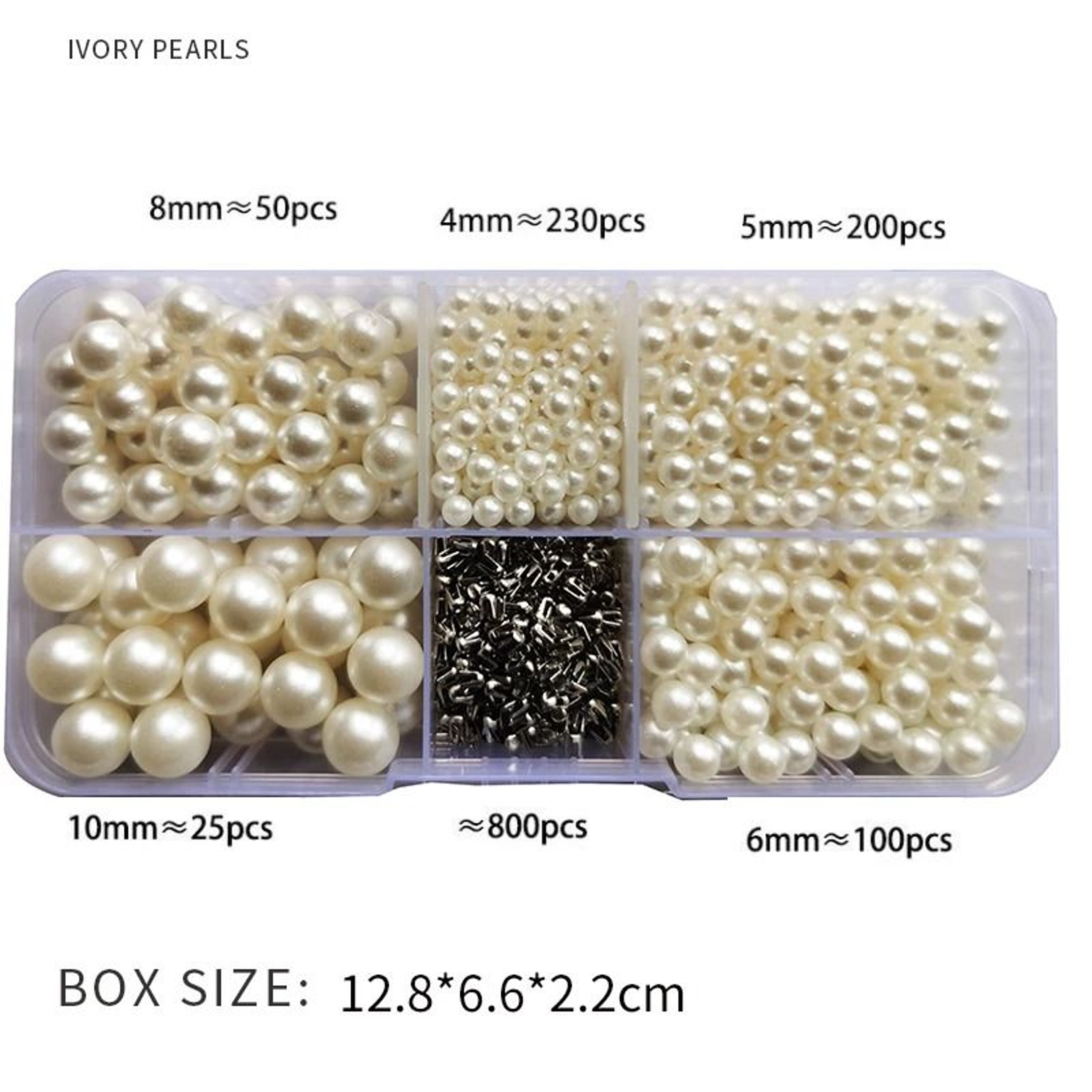 Handmade Pearl Setting Machine Inlay Tool With Round Pearl Beads And Rivet Studs 11