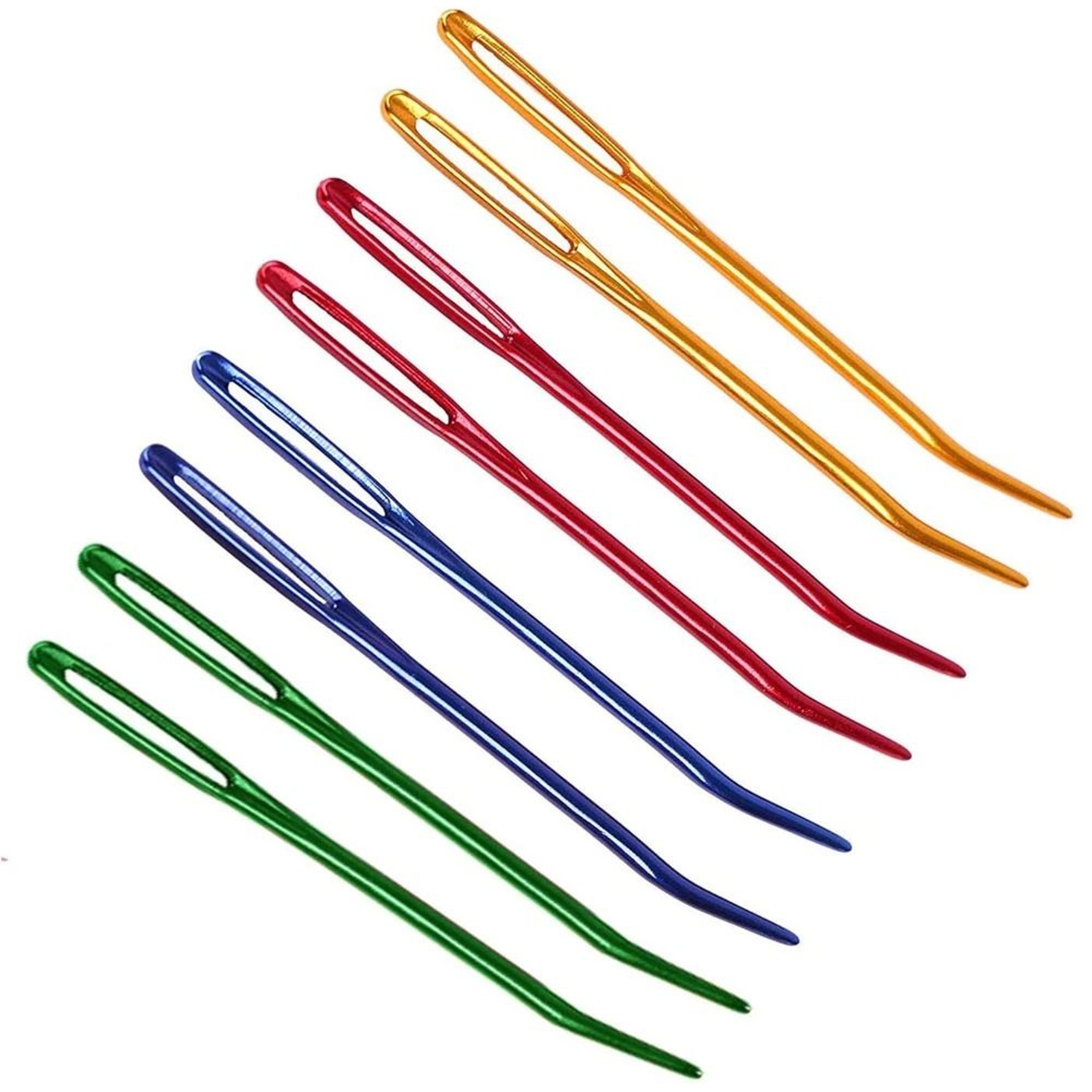 6 To 18 Pieces Boxed Aluminum Bent Tip Tapestry Needles Set With Big Eye 4