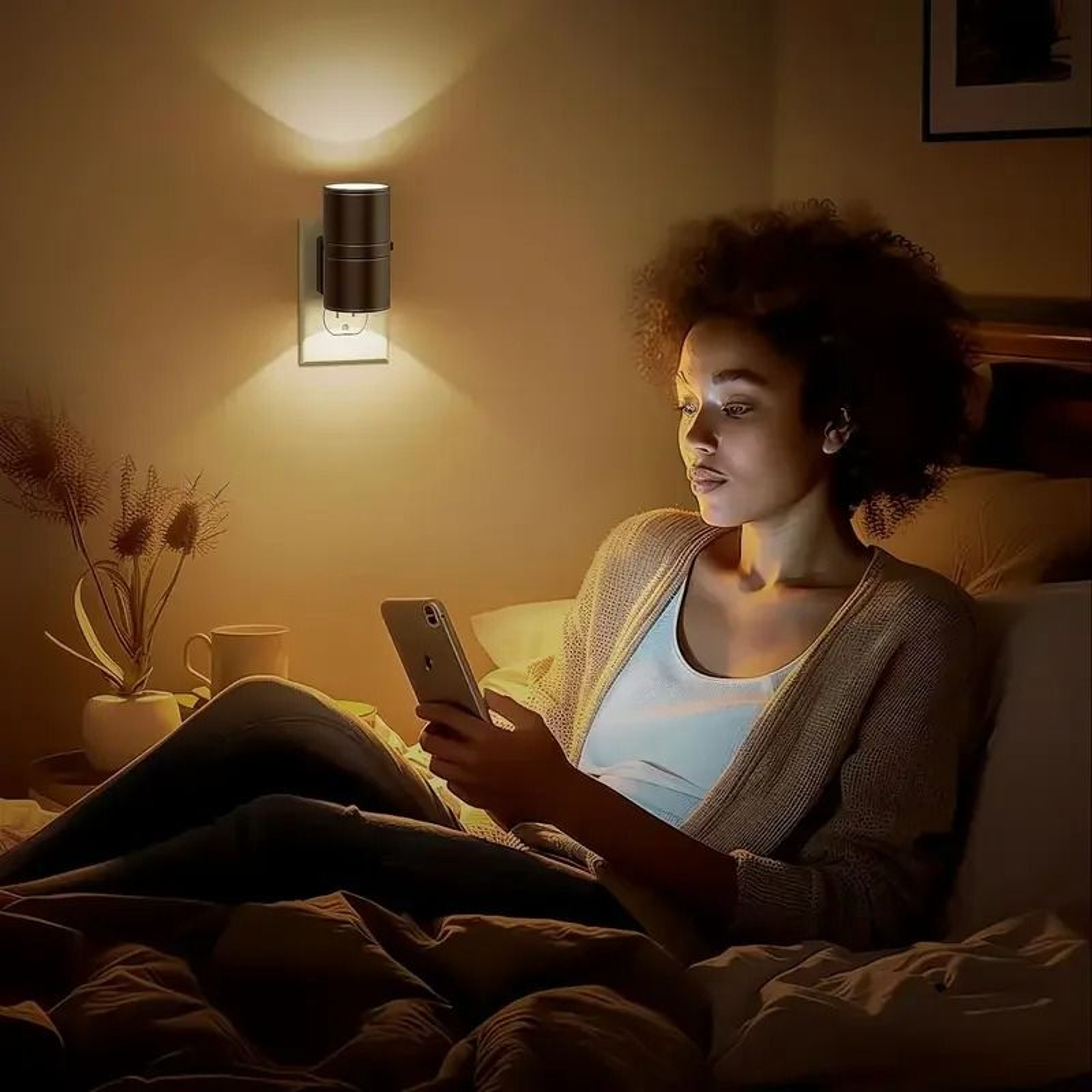 LED PlugIn Night Light With DuskToDawn Sensor For Bedrooms Corridors And Stairs 2