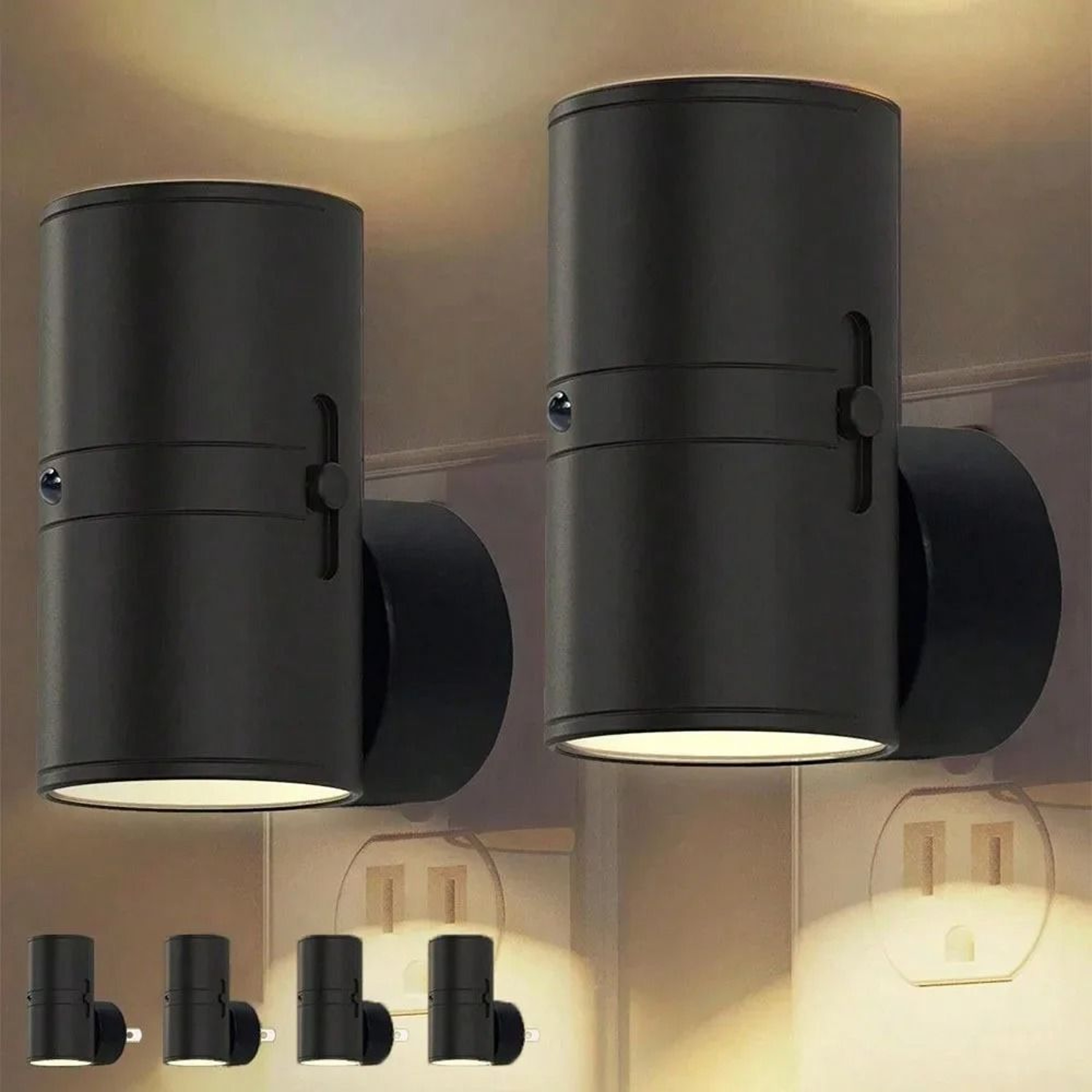 LED PlugIn Night Light With DuskToDawn Sensor For Bedrooms Corridors And Stairs 8