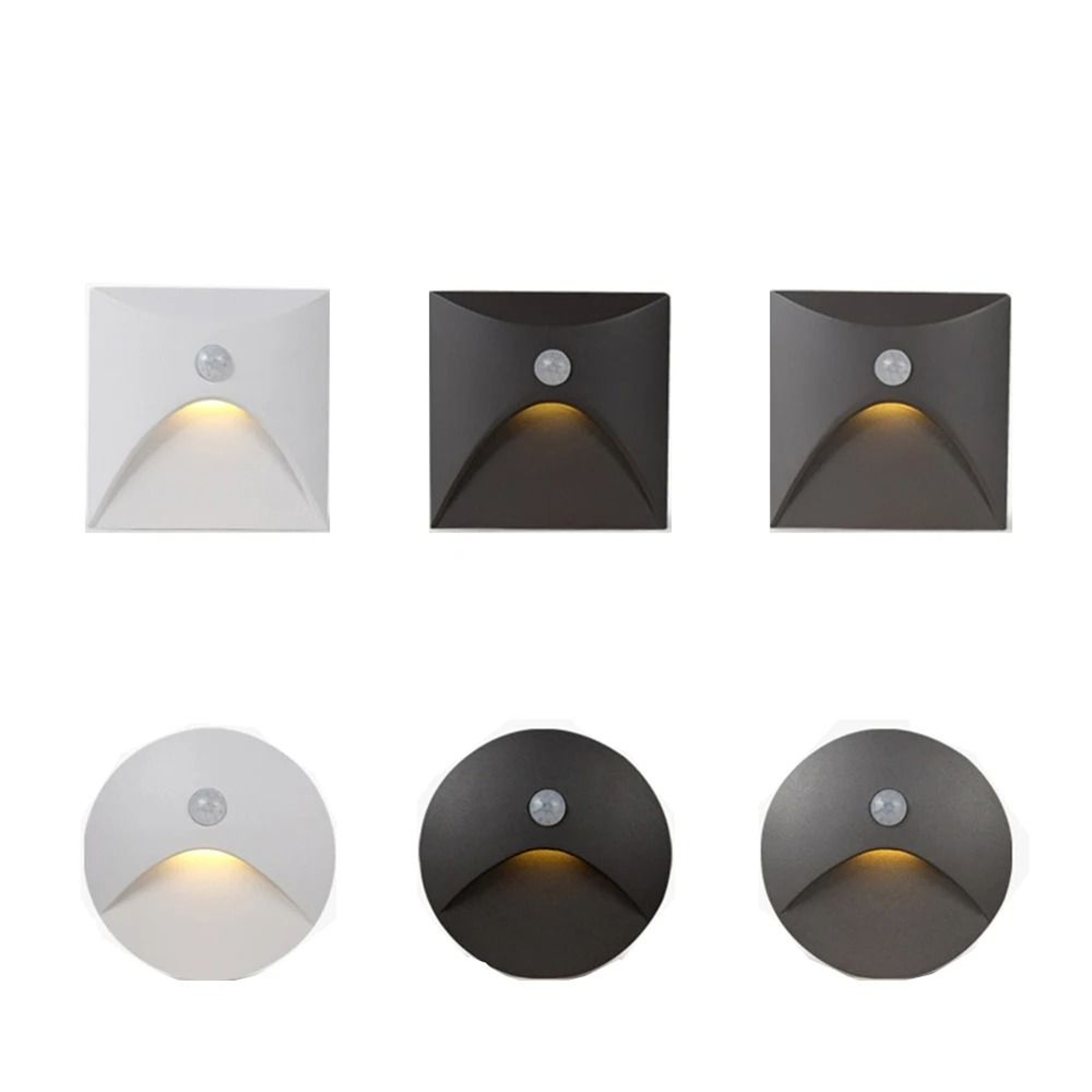 Recessed Waterproof LED Wall Step Light With PIR Motion Sensor For Staircase Corridor And Outdoor F 0