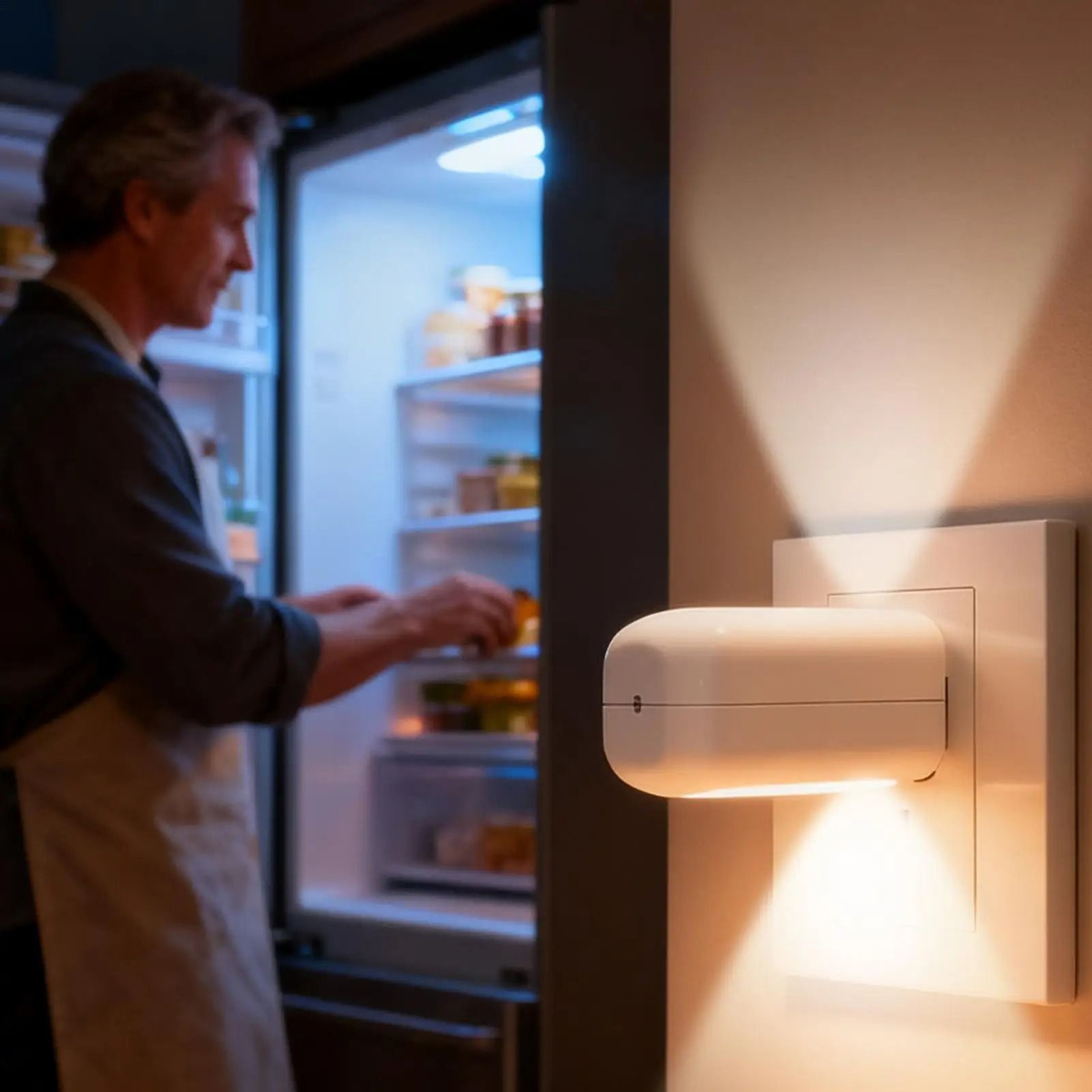 Compact LED Plug In Night Light With Dusk To Dawn Sensor 3