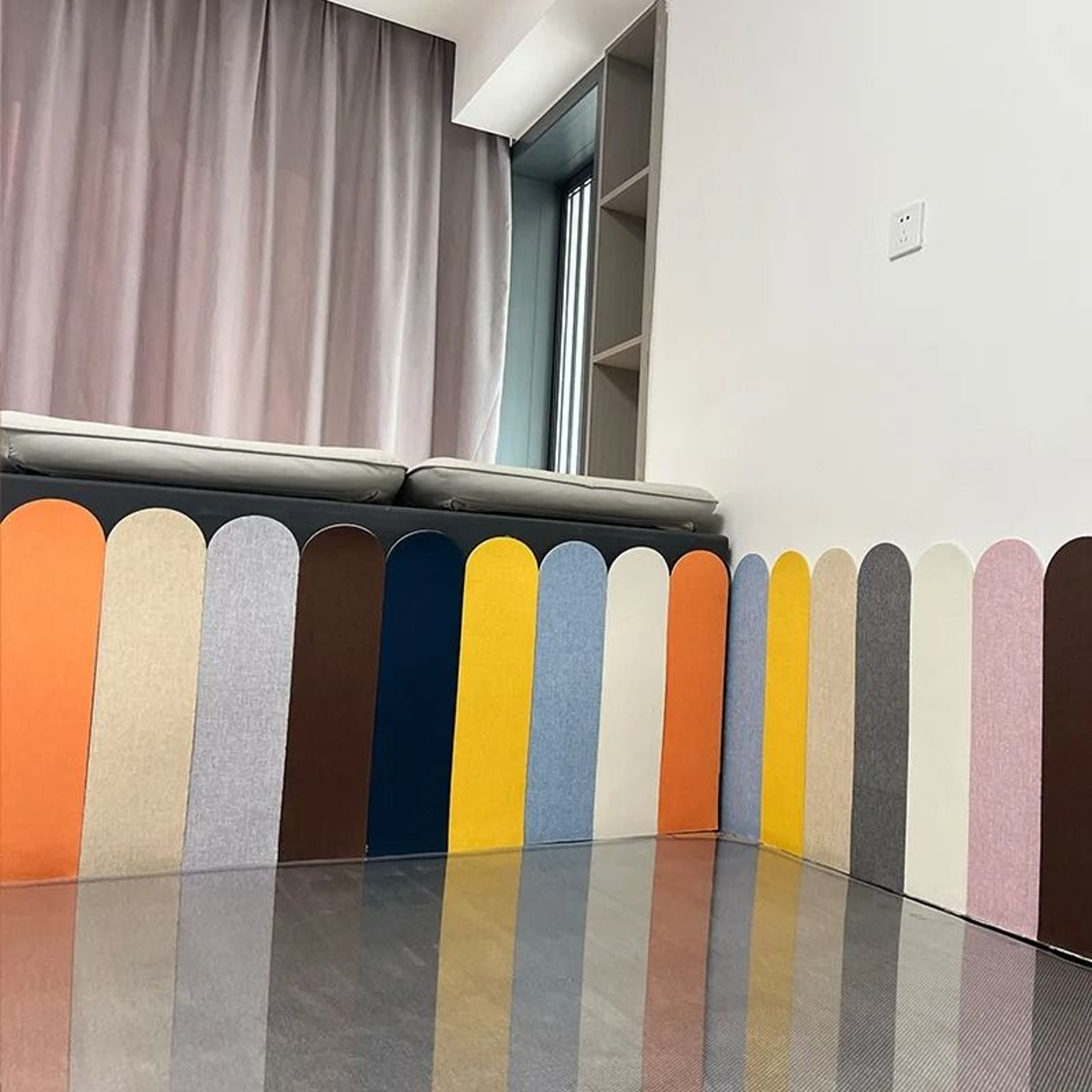 Anti Collision Self Adhesive 3D Foam Wall Panels For Childrens Room Living Room And Kindergarten 3