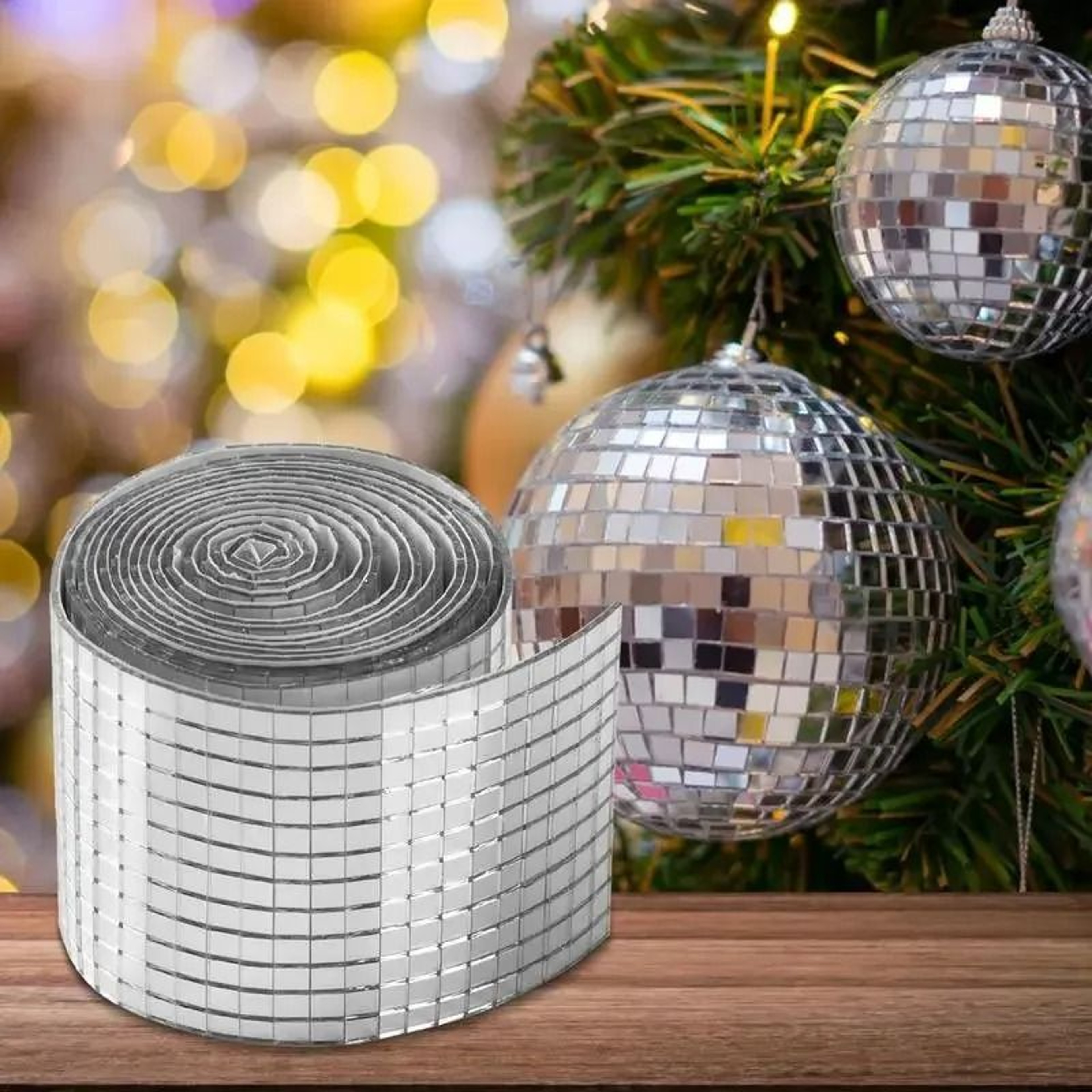 Reflective Acrylic Square Mosaic Sheet Self Adhesive Flexible Mirror Tiles For Disco Balls And Crea 1