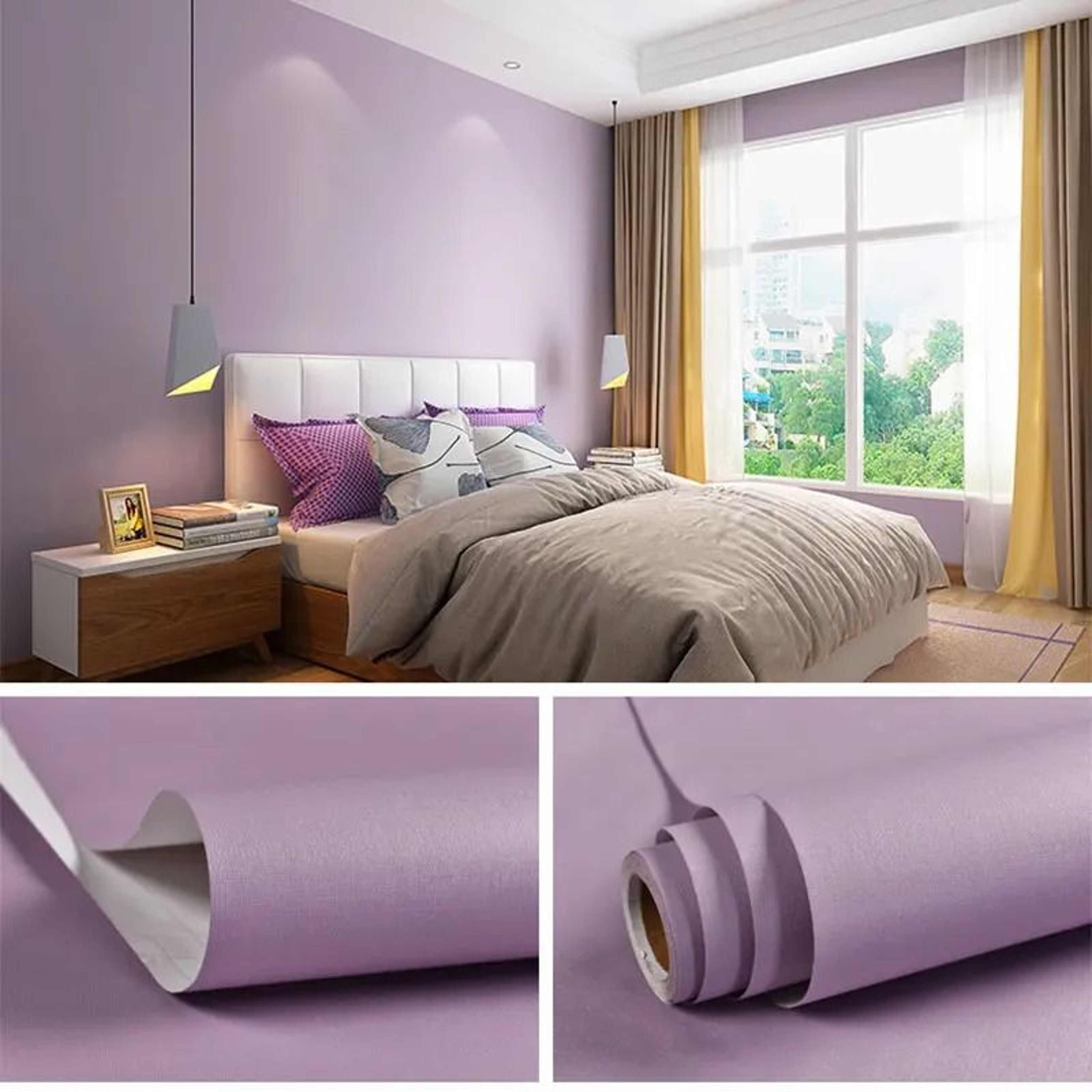 Pastel Matte Solid Color Cabinet Wrap Waterproof Self Adhesive Vinyl Surface Film For Kitchen Count 5